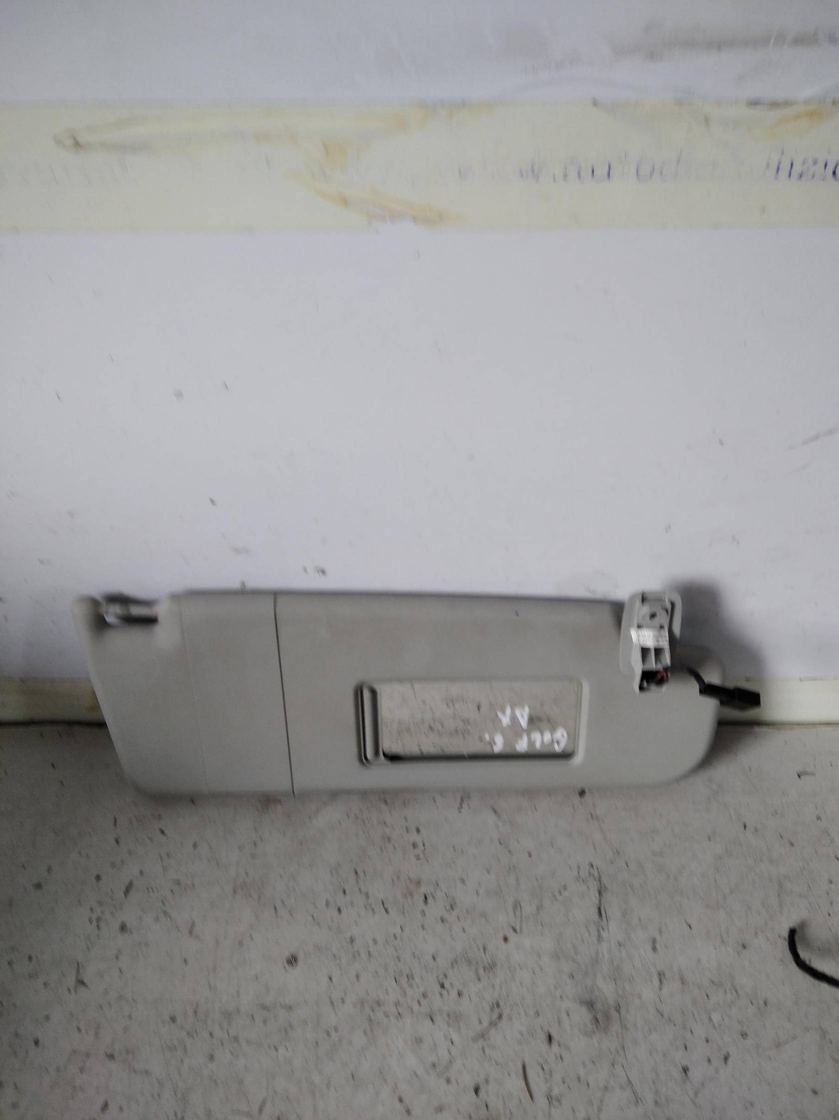 Aletta parasole parabrezza dx.