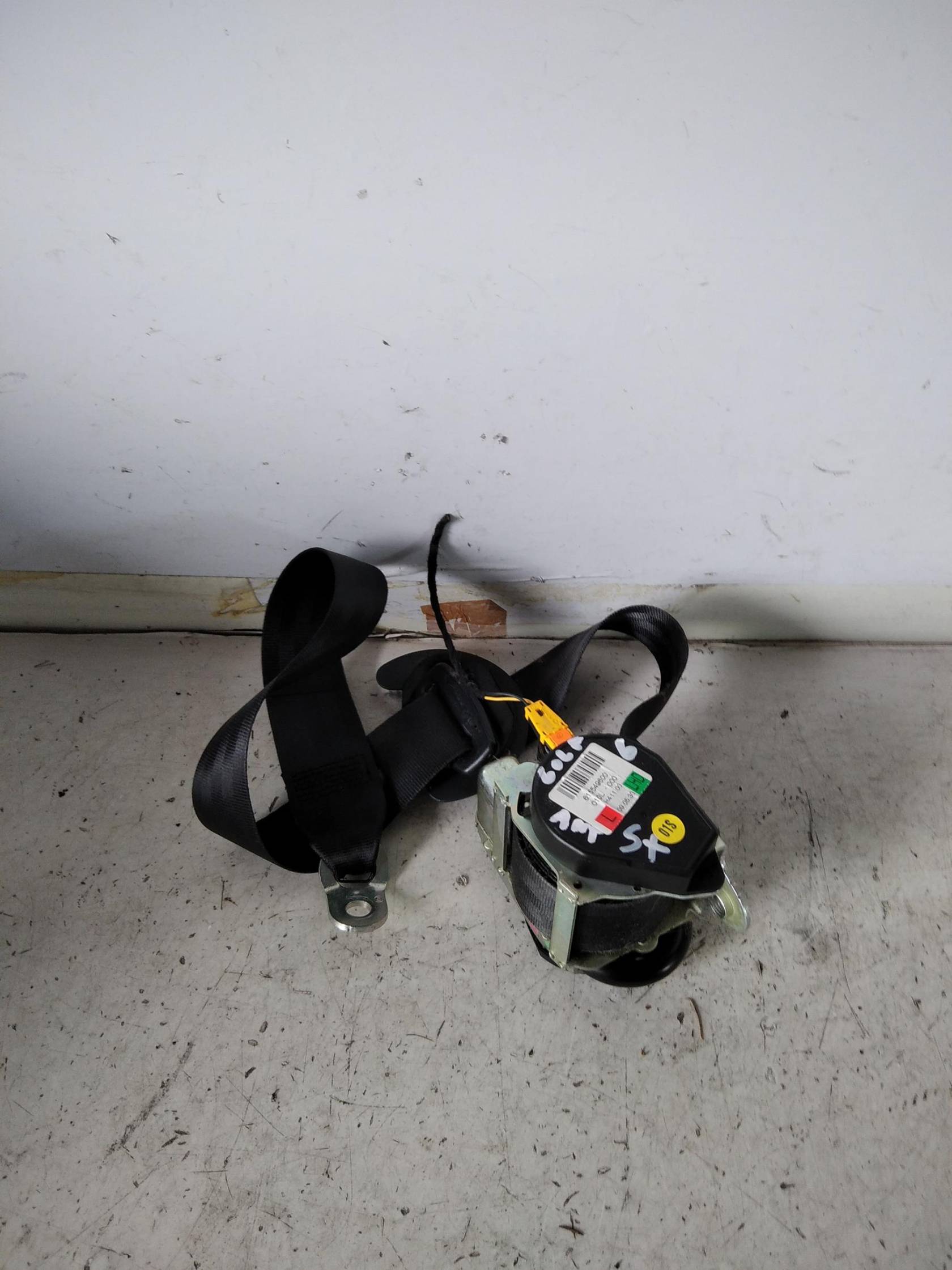 Cintura di sicurezza ant. sx.