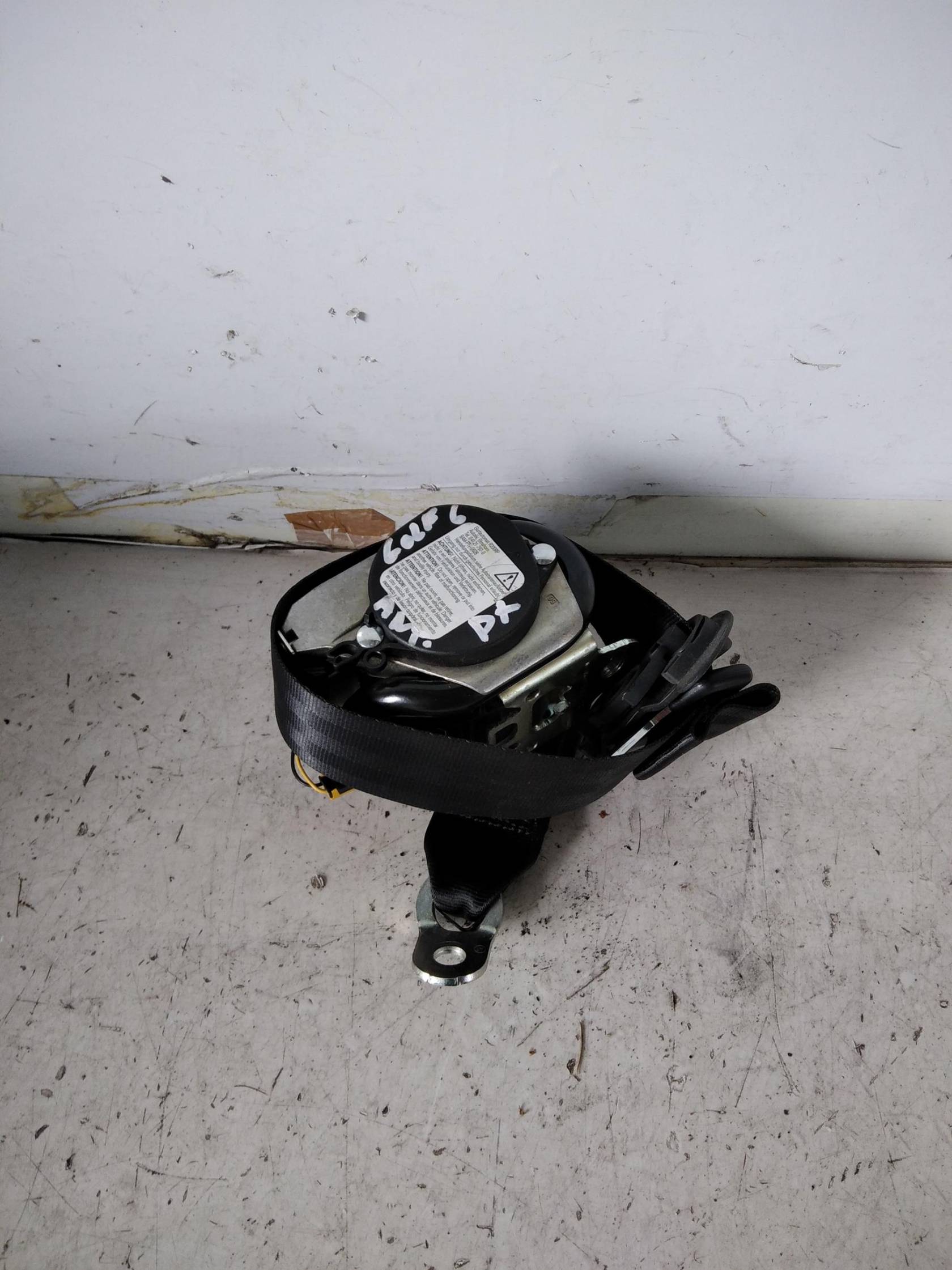 Cintura di sicurezza ant. dx.