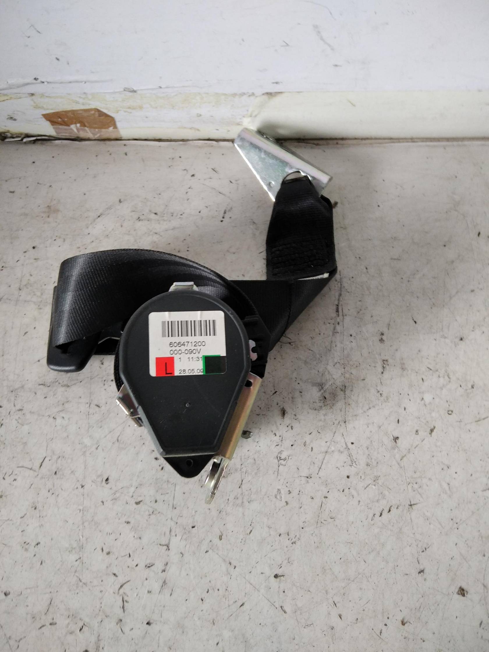 Cintura di sicurezza post. sx.