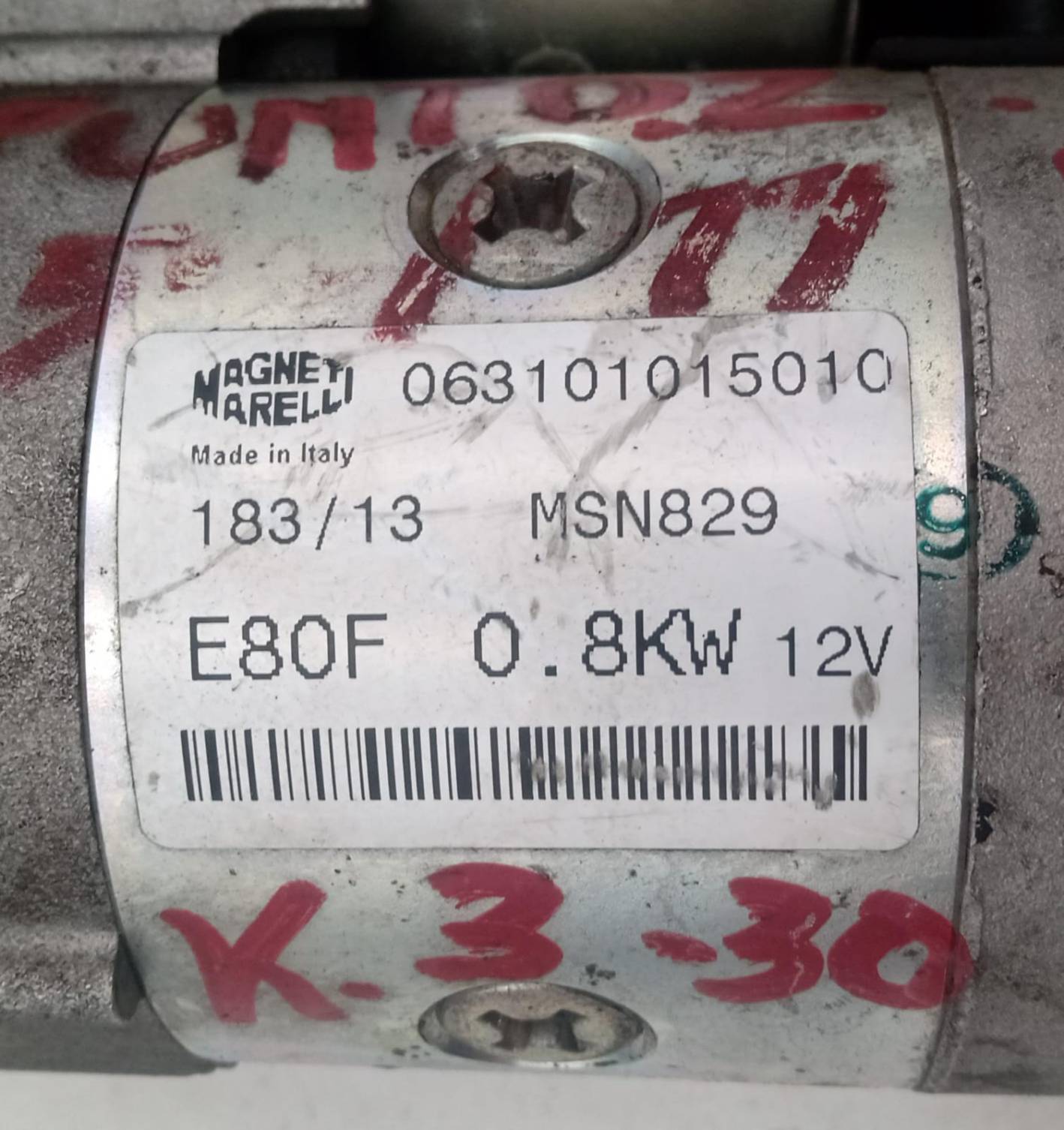 Motorino avviamento