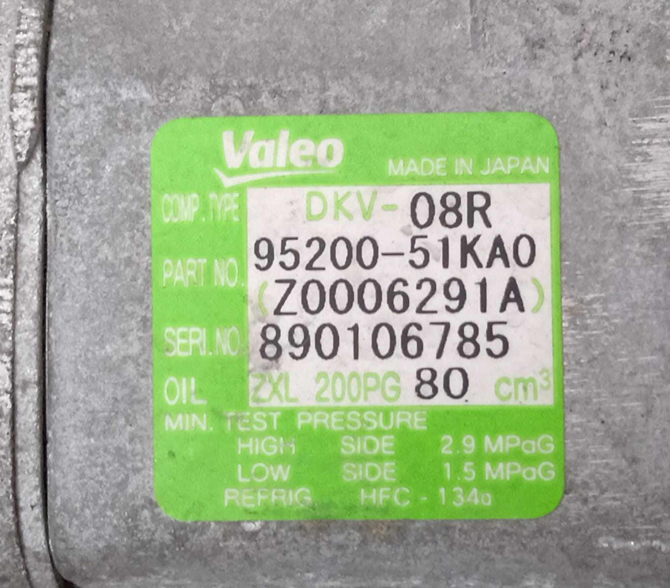 Compressore aria condizionata