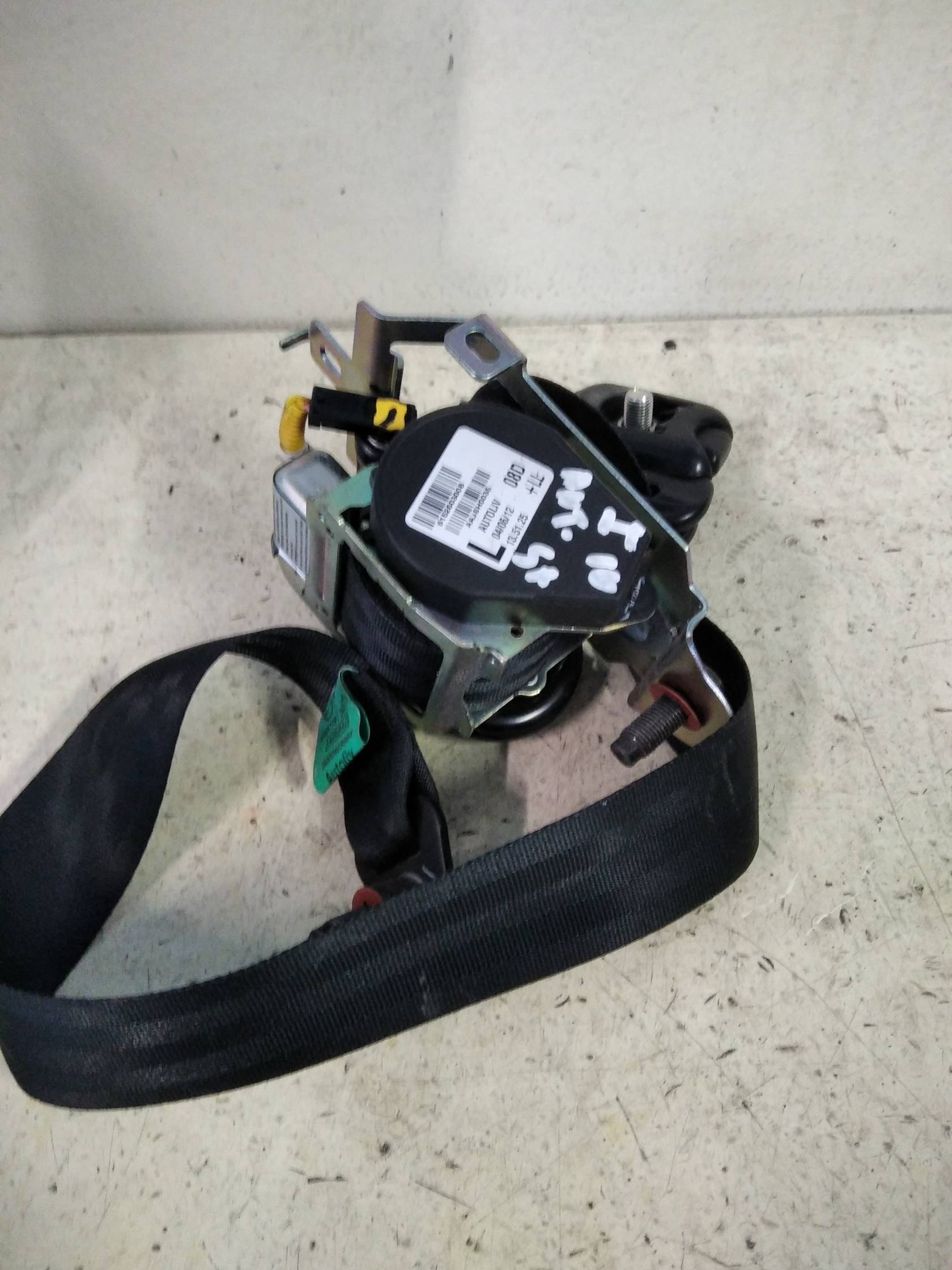 Cintura di sicurezza ant. sx.