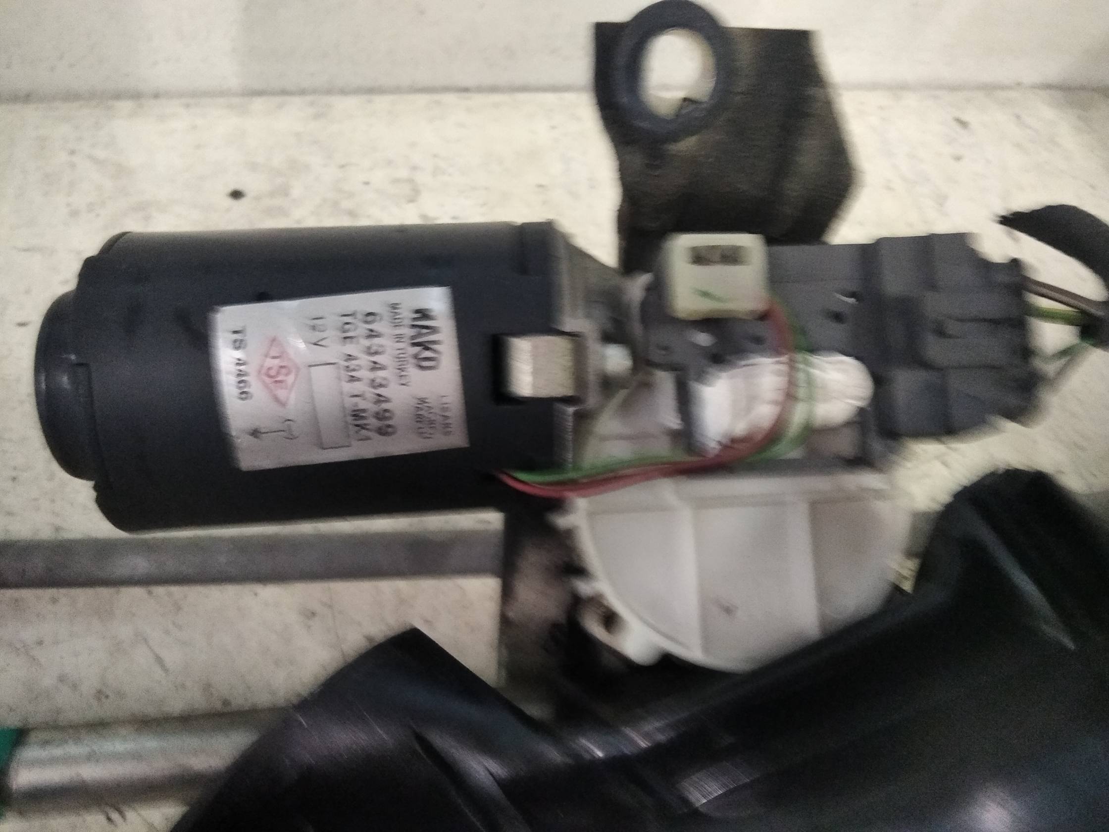 Asta collegamento motorino tergiparabrezza