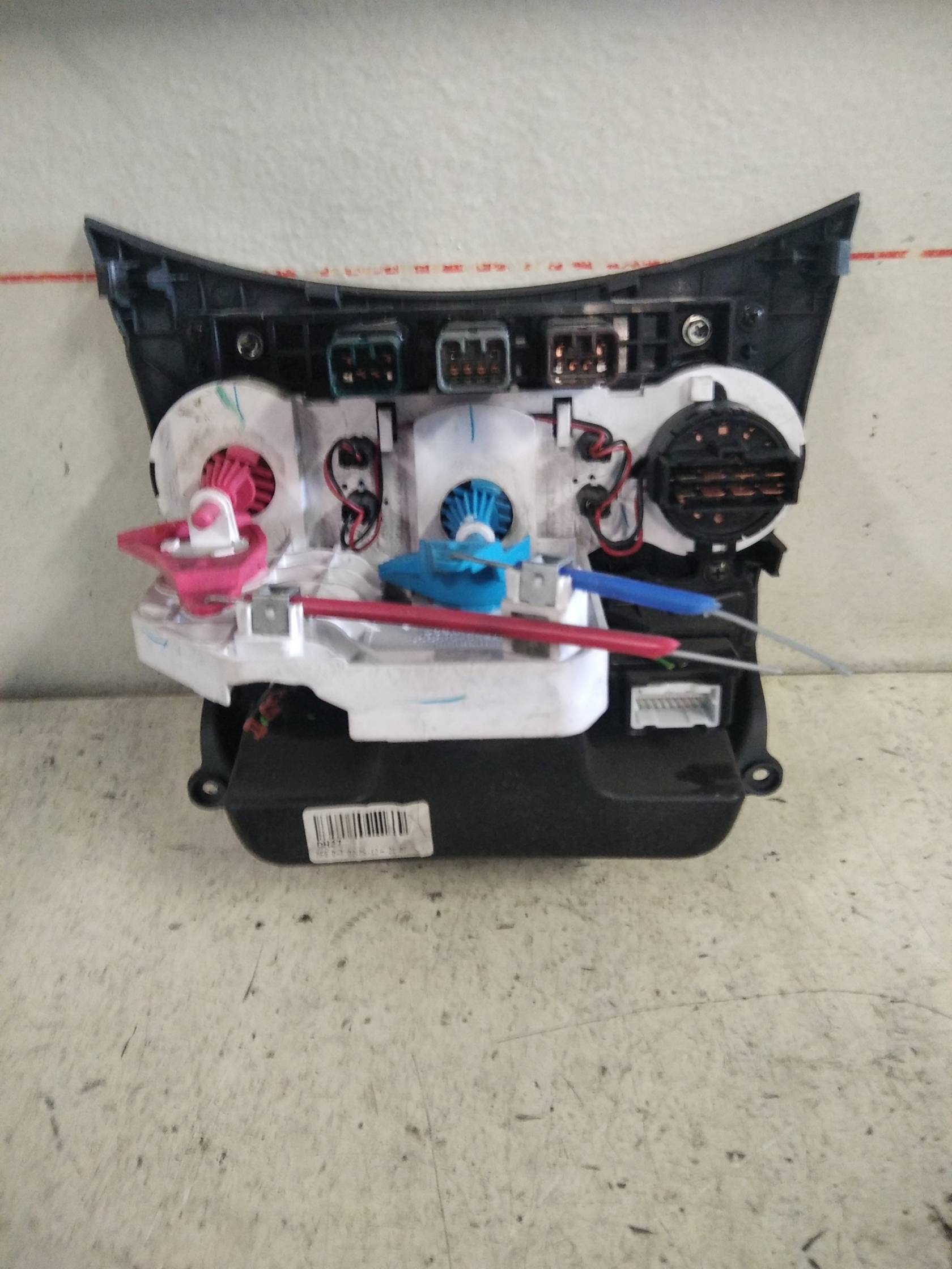 Blocco comando climatizzazione Blocco comando climatizzazione