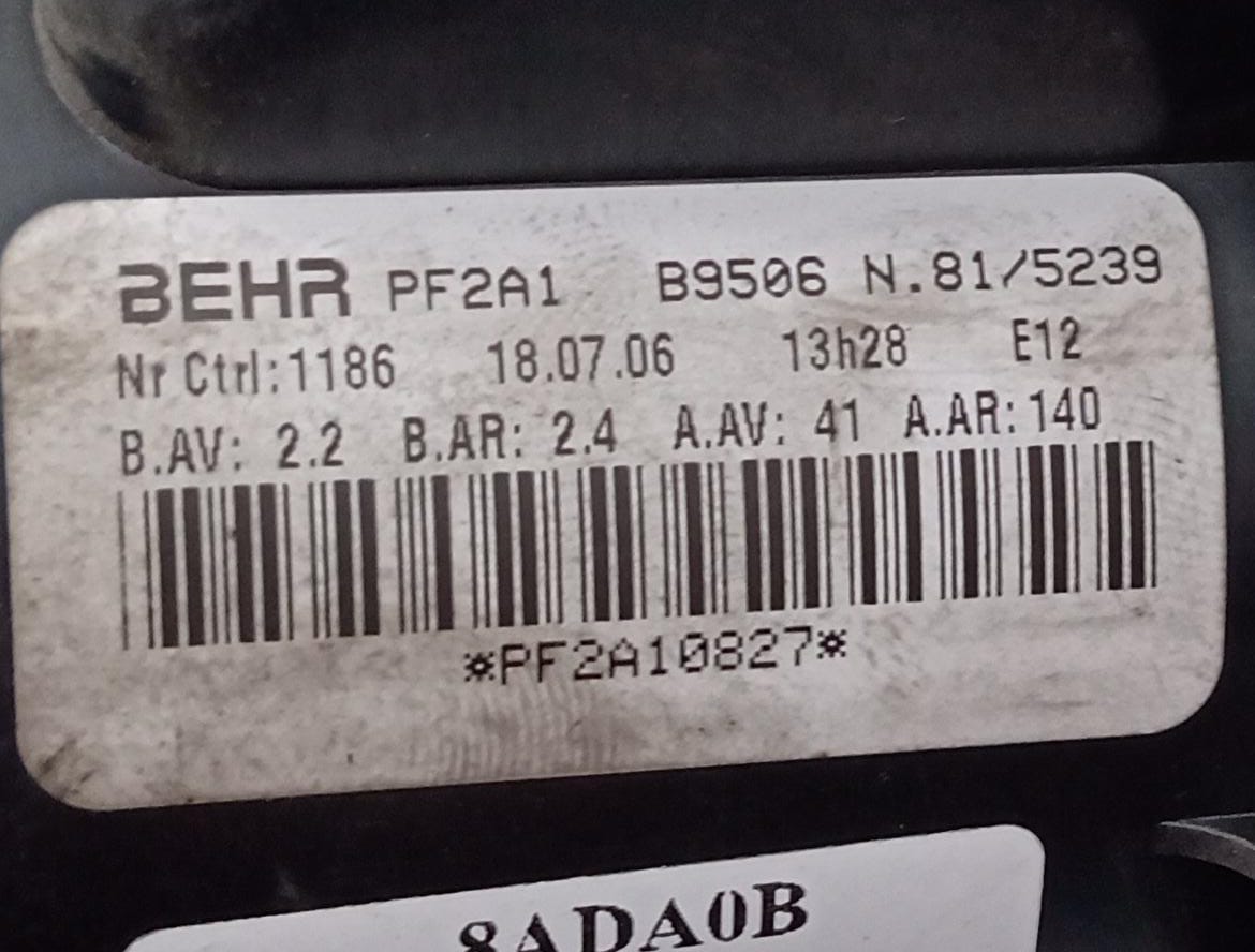 Ventola riscaldamento