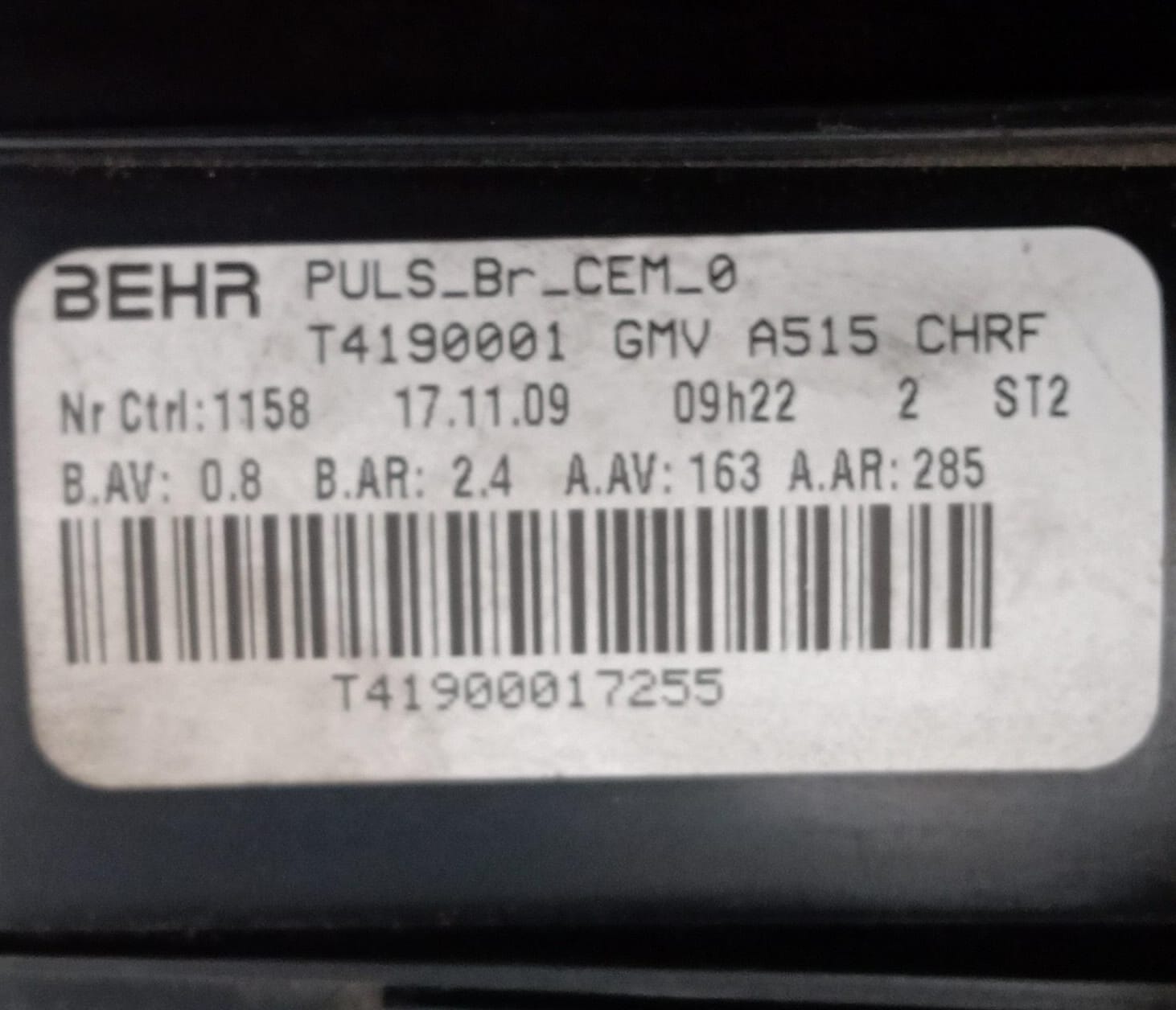 Ventola riscaldamento