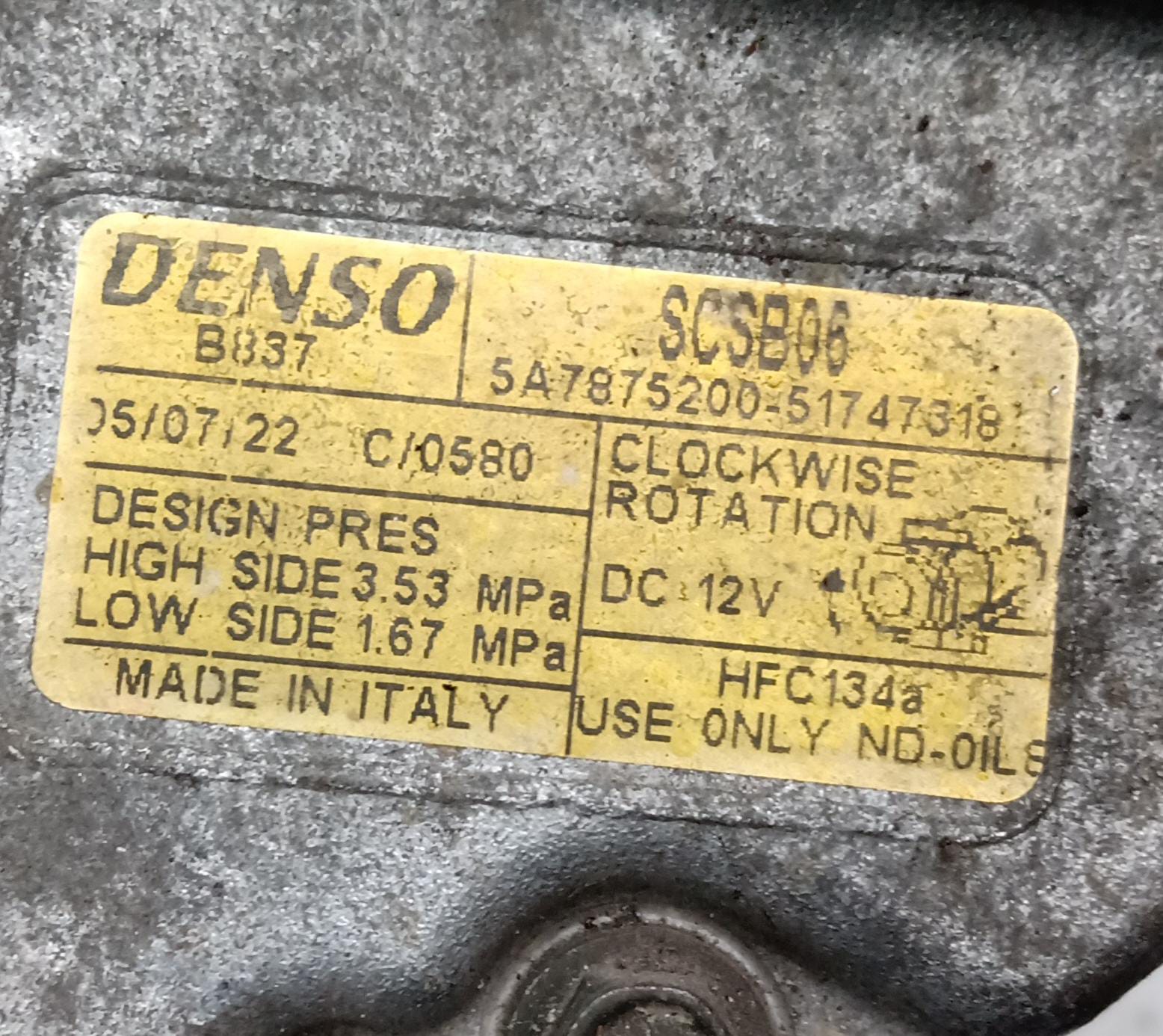 Compressore aria condizionata