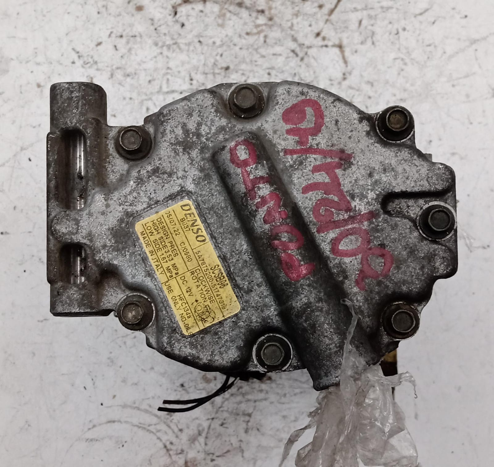 Compressore aria condizionata