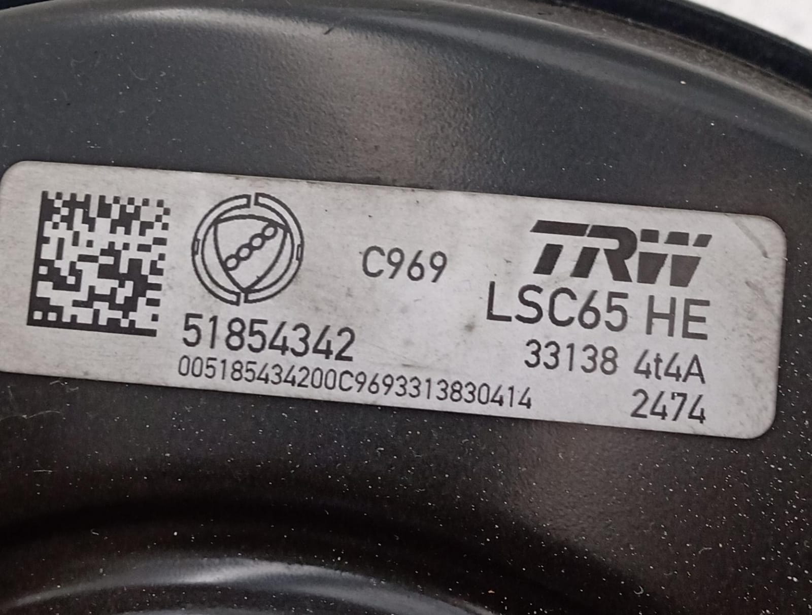 Servofreno con pompa