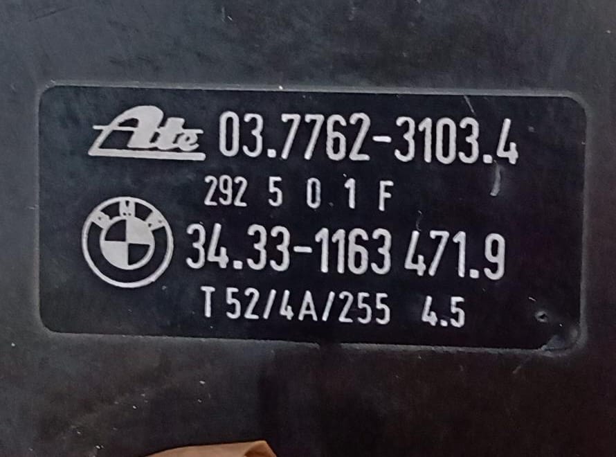 Servofreno con pompa