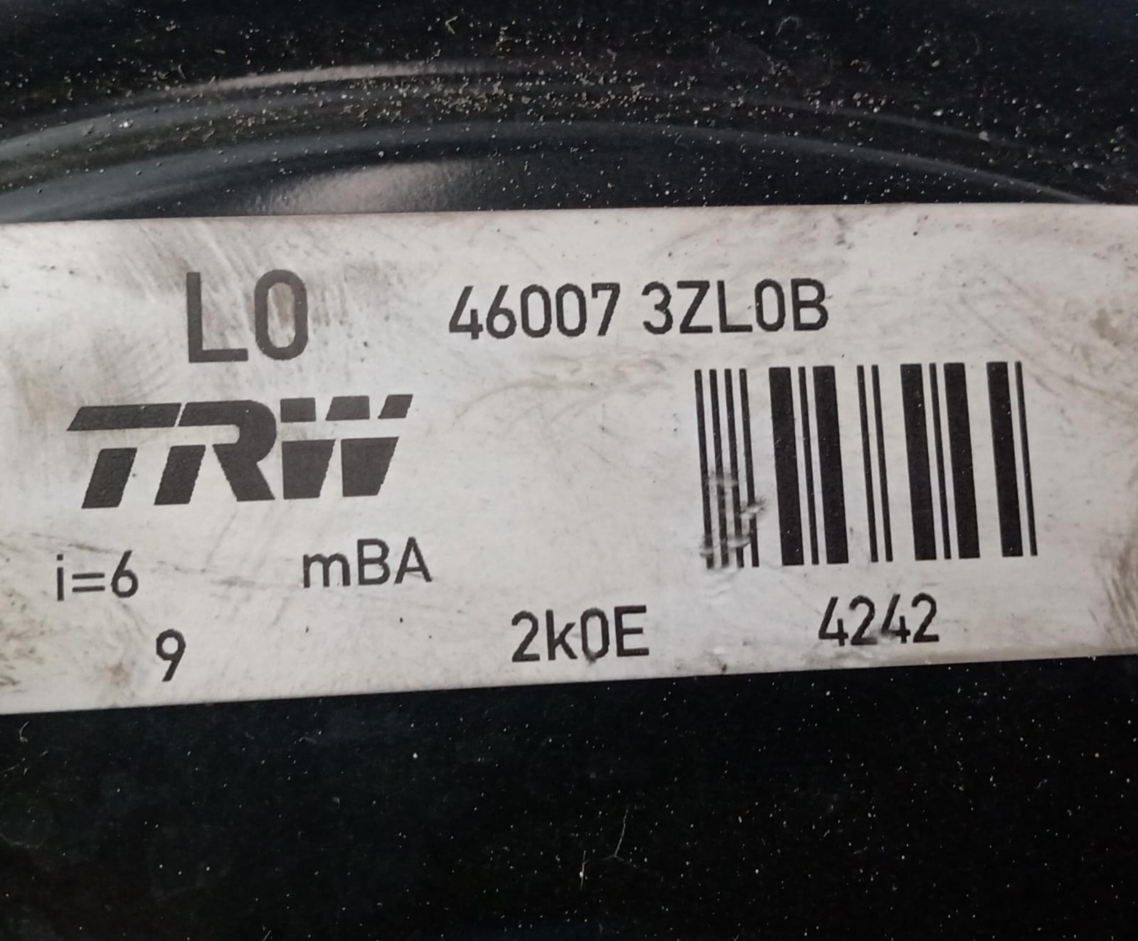 Servofreno con pompa