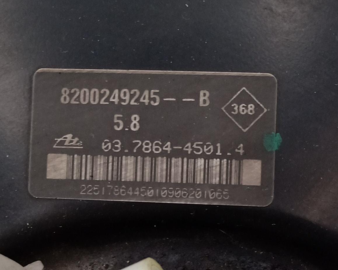 Servofreno con pompa