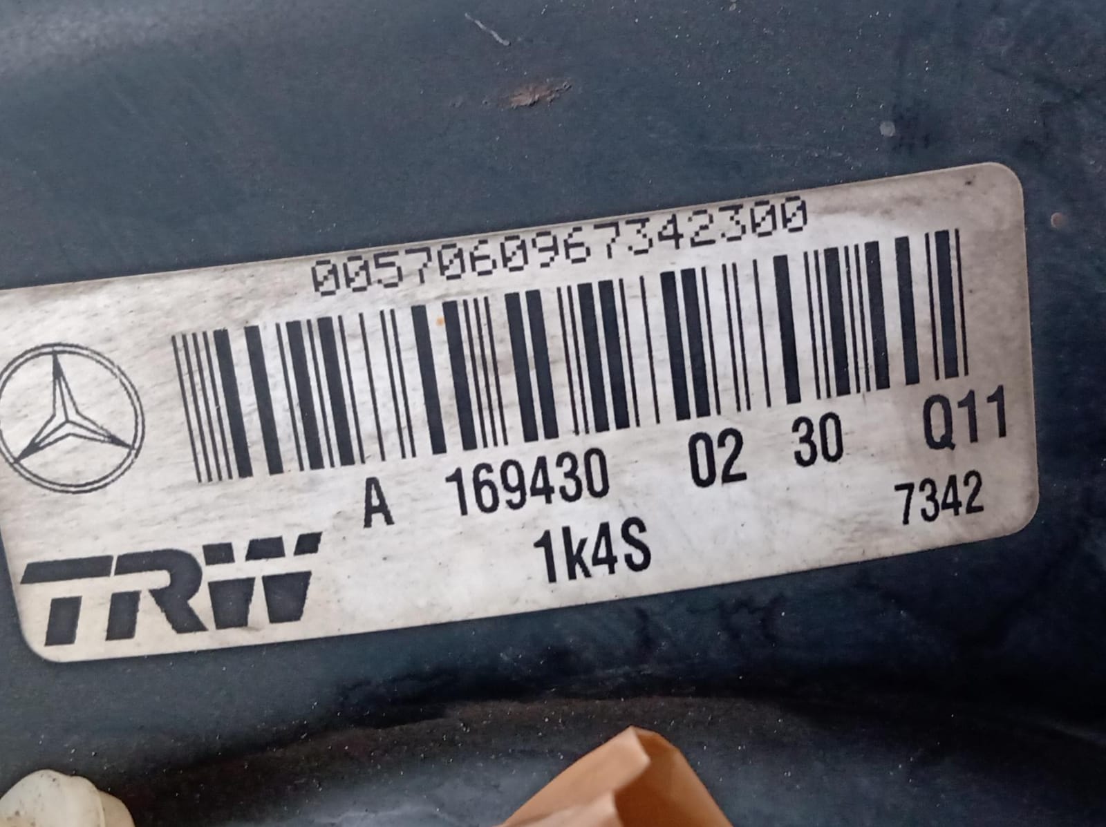 Servofreno con pompa