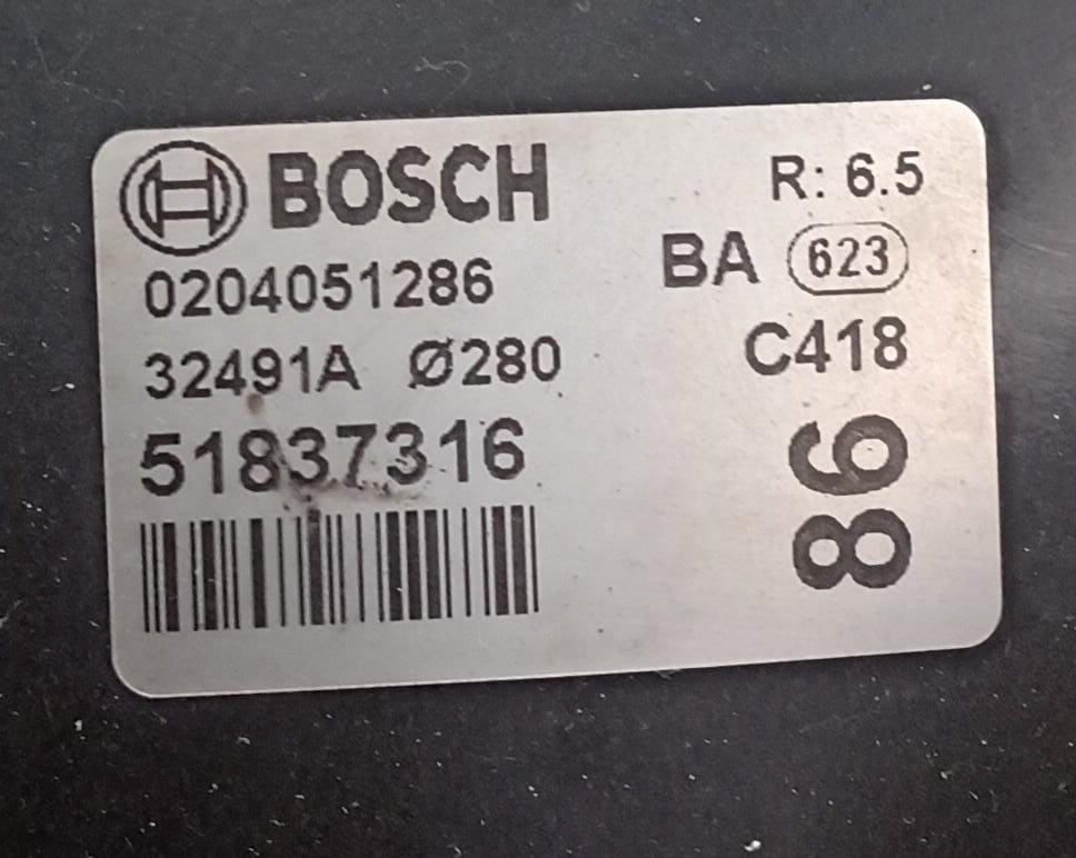 Servofreno con pompa