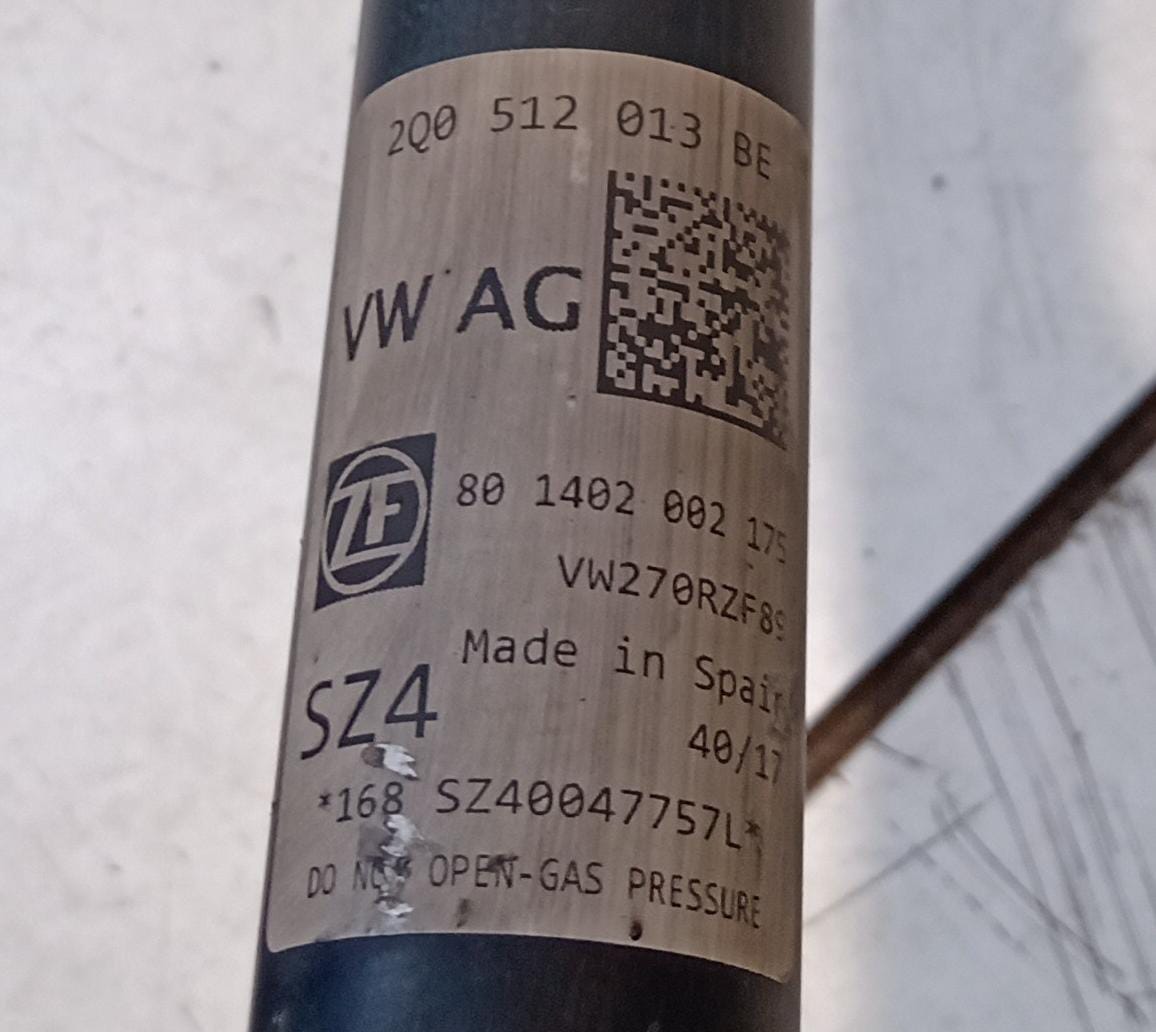 Ammortizzatore posteriore sinistro