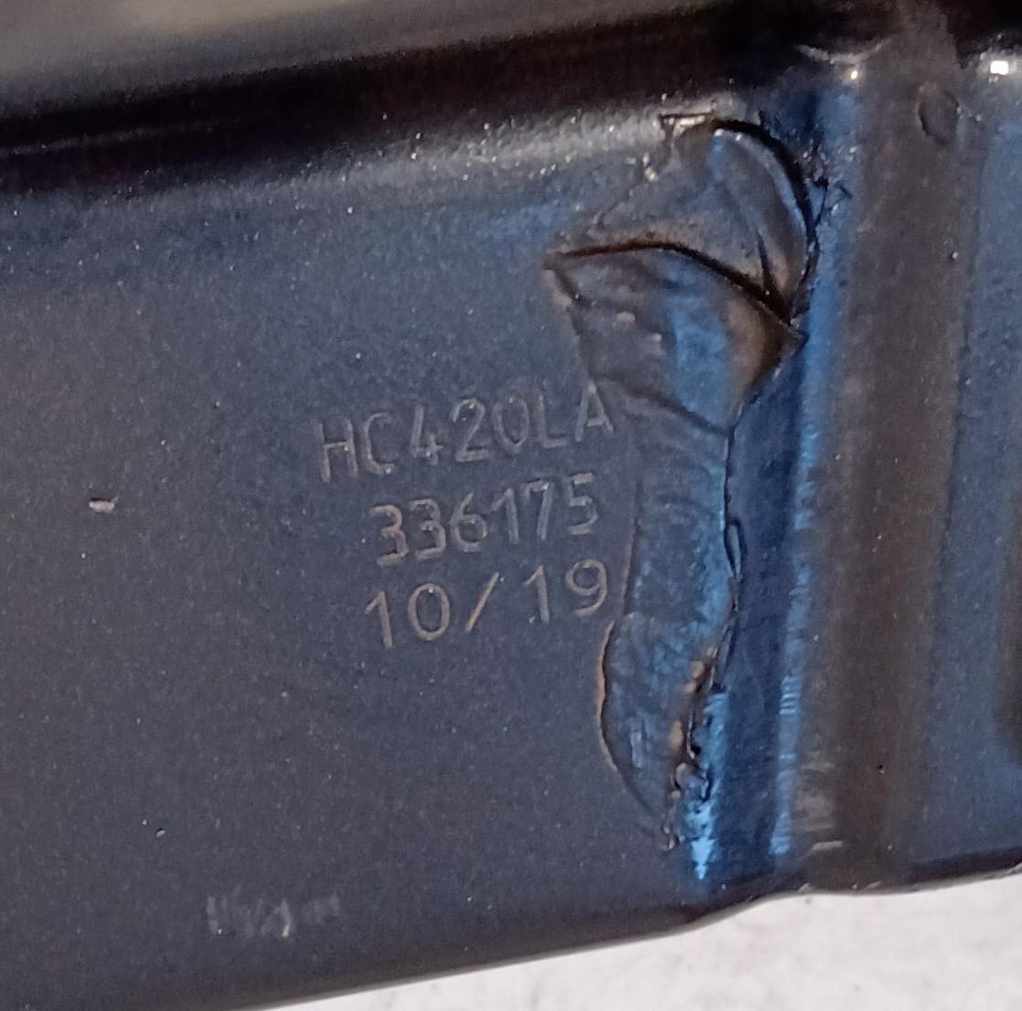 Traversa paraurti posteriore