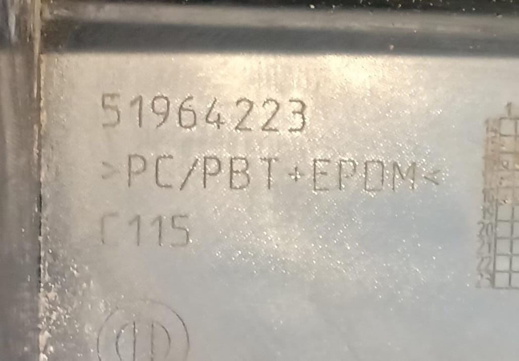 Traversa paraurti posteriore