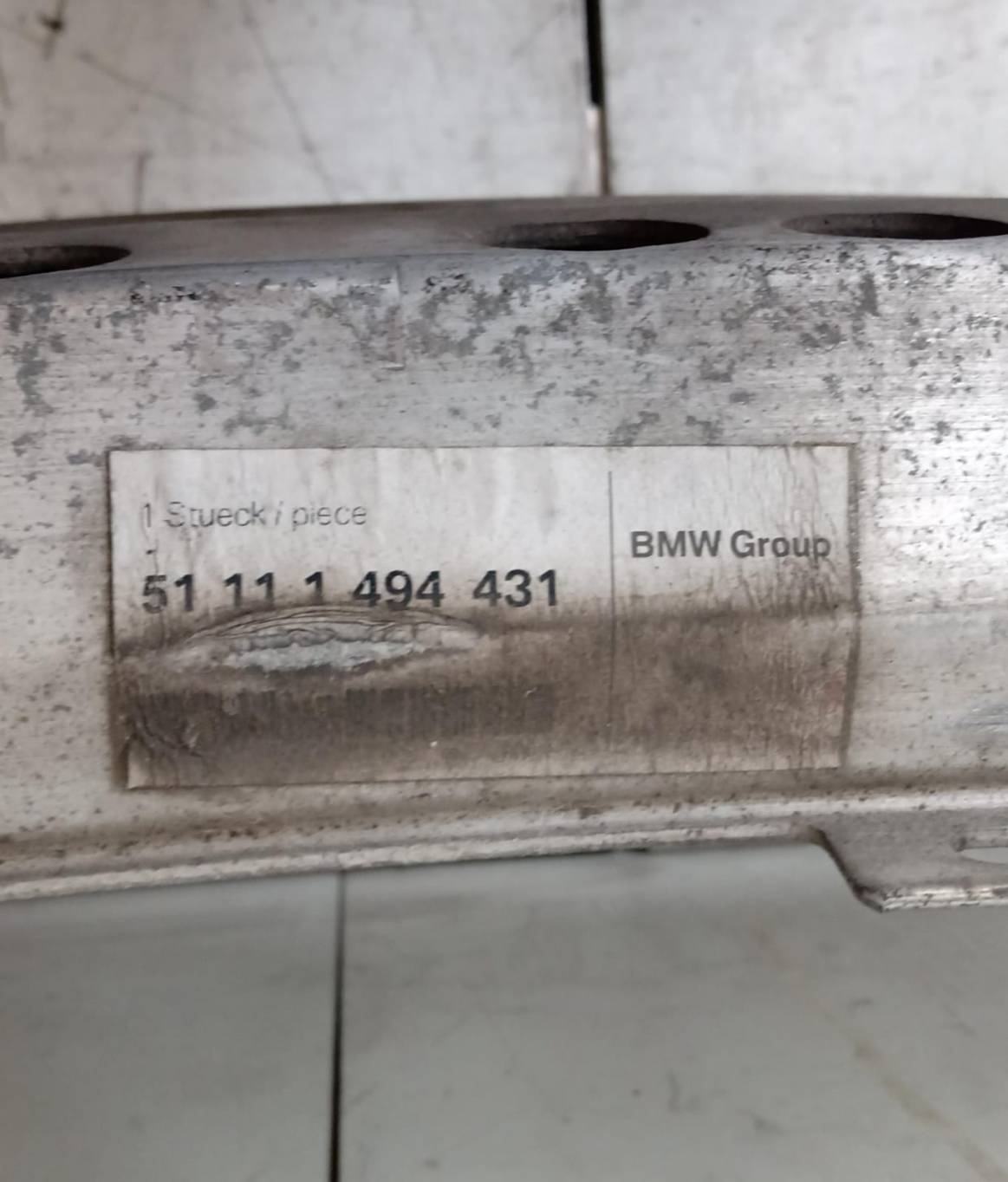 Traversa paraurti anteriore