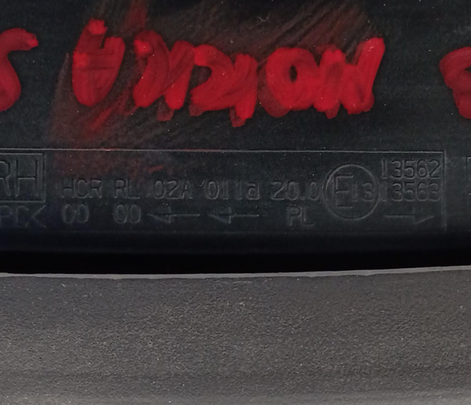 Fanale anteriore destro