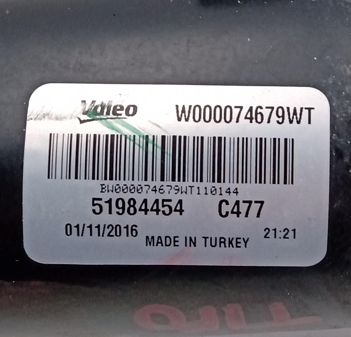 Motorino tergicristalli