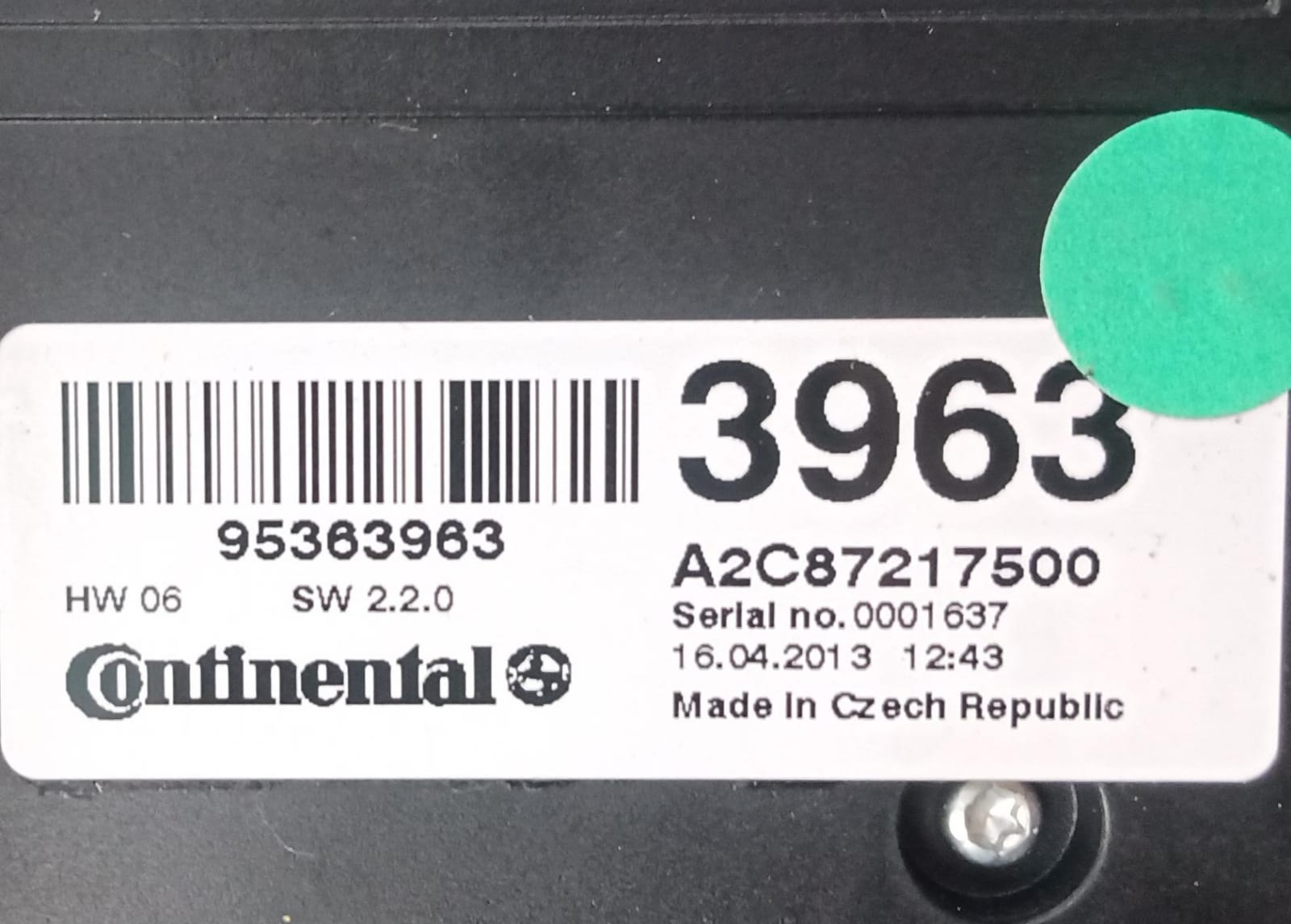 Blocco comandi autoradio