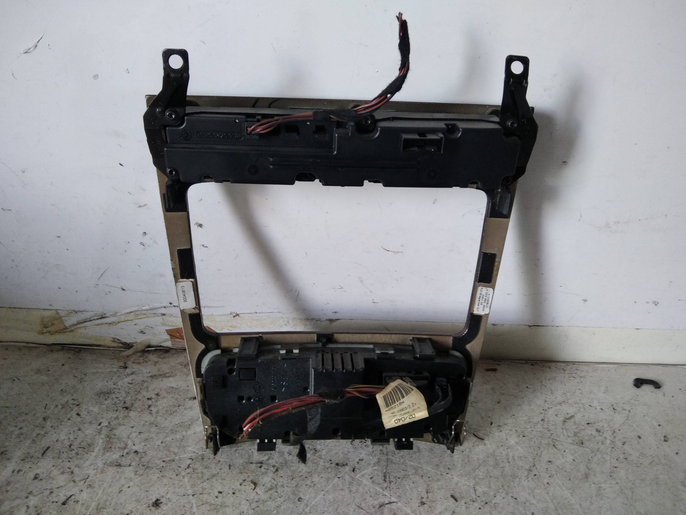 Blocco comando climatizzazione