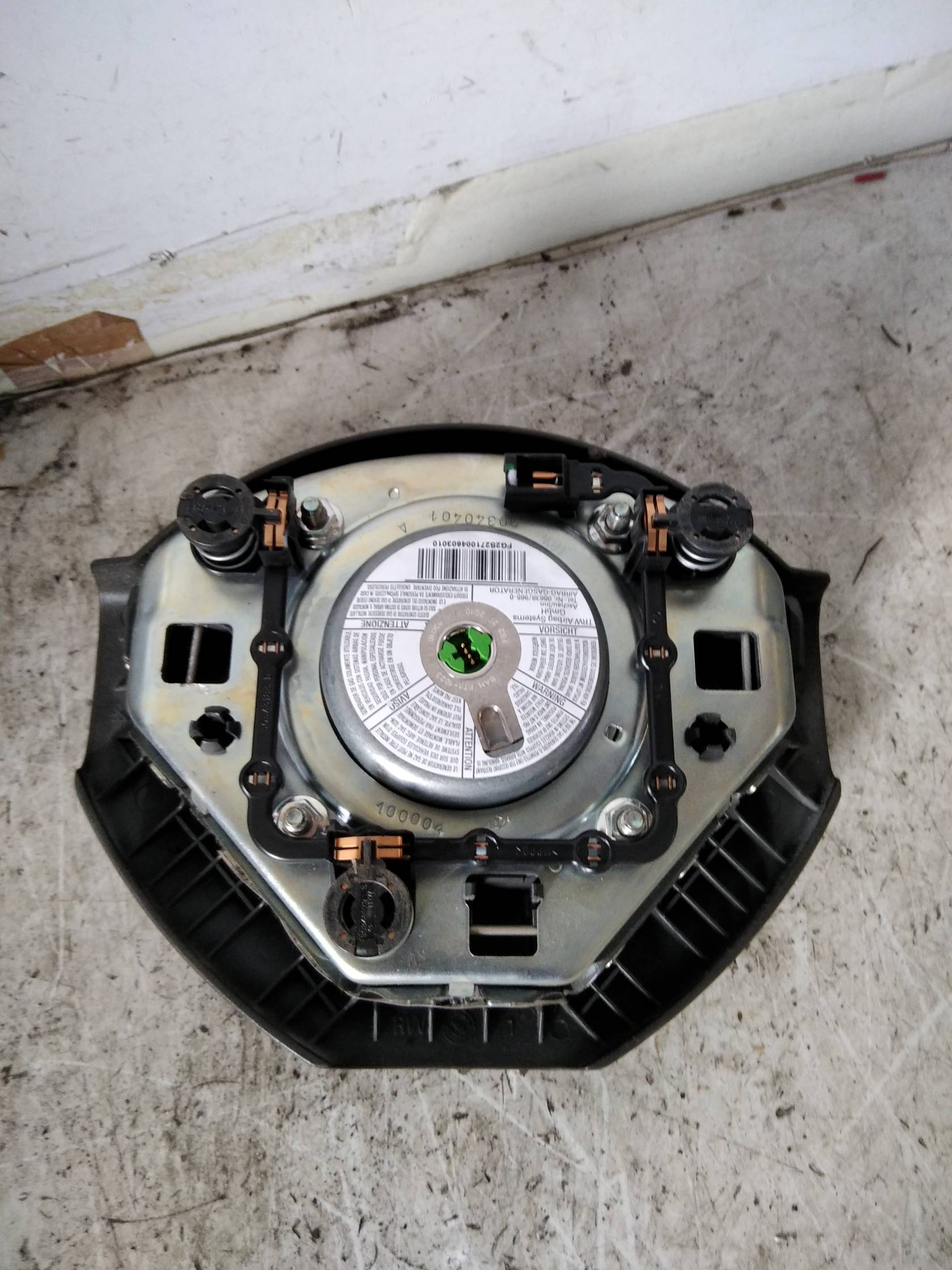 Dispositivo airbag lato guida