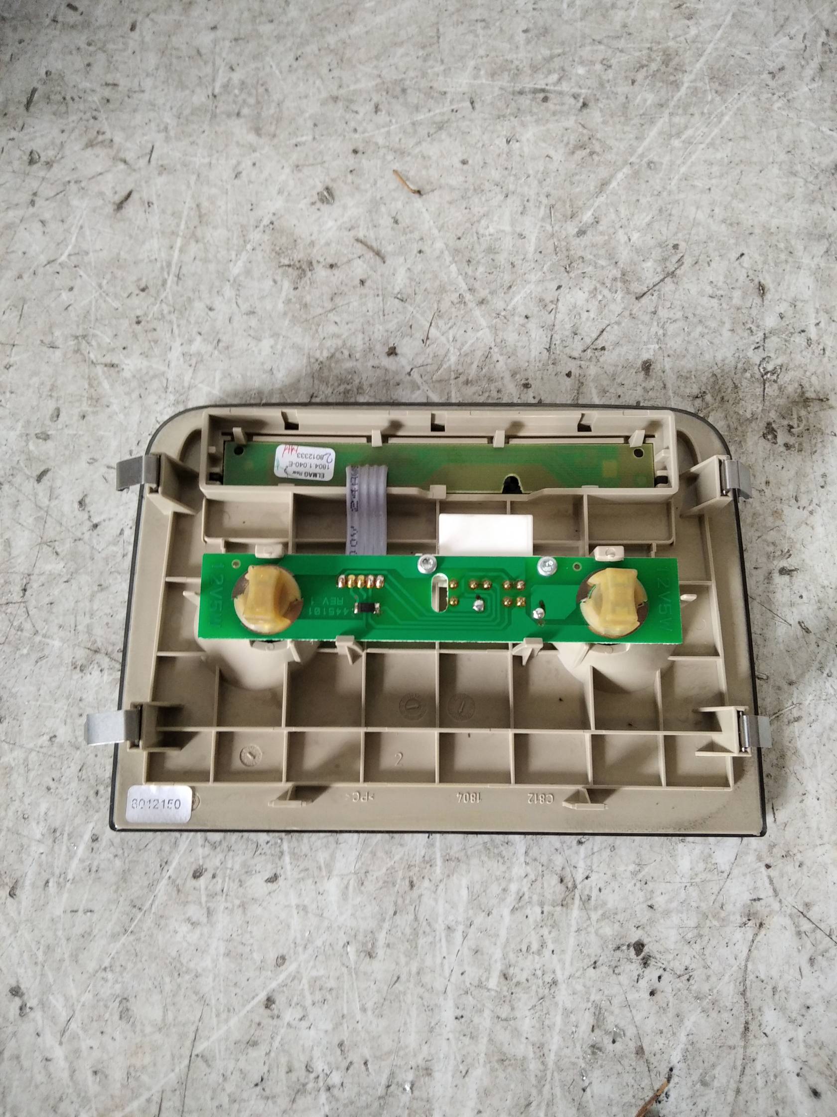 Luce cortesia ant. tetto