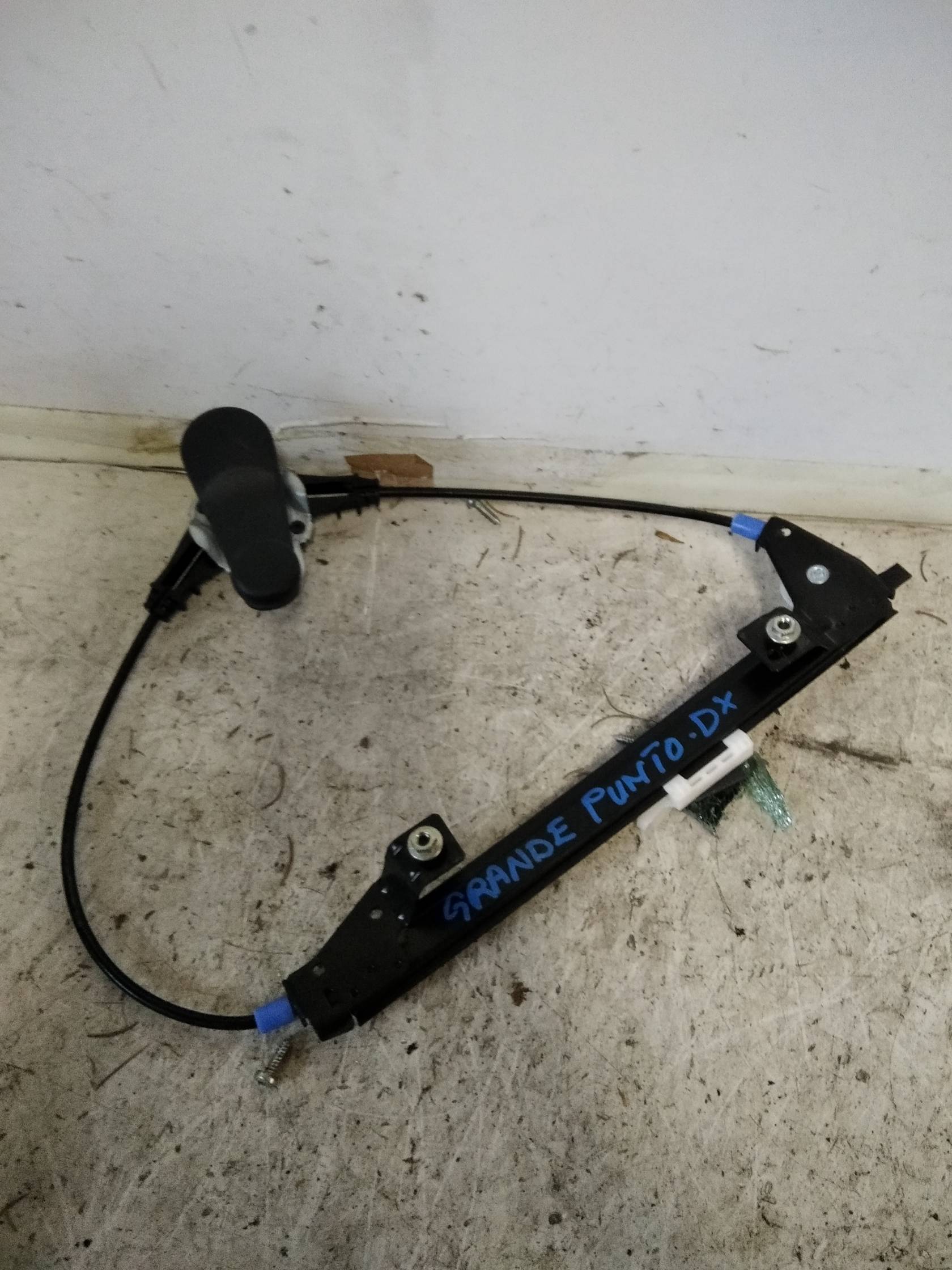 Alzacristallo porta post. dx.