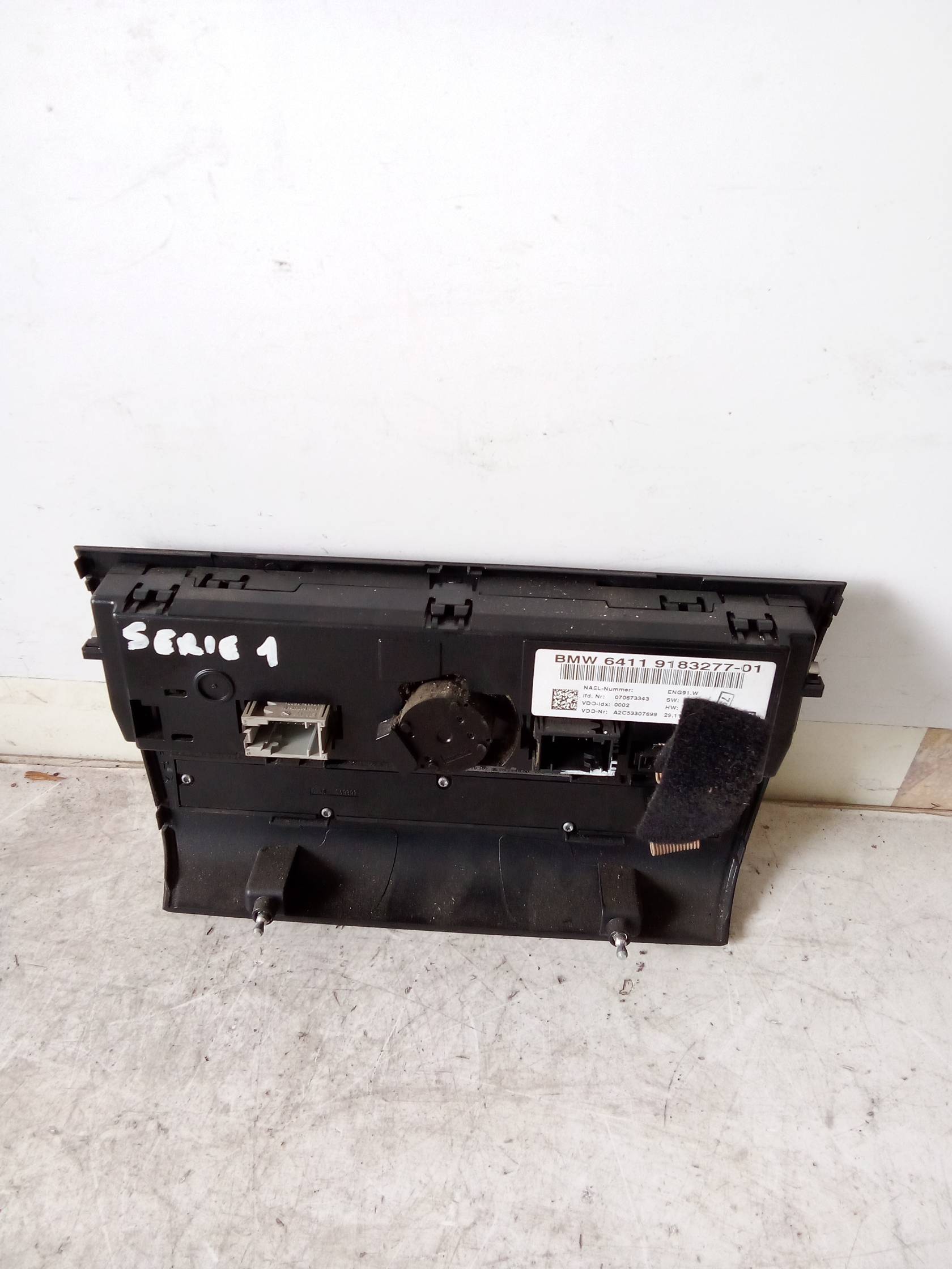 Blocco comando climatizzazione Blocco comando climatizzazione