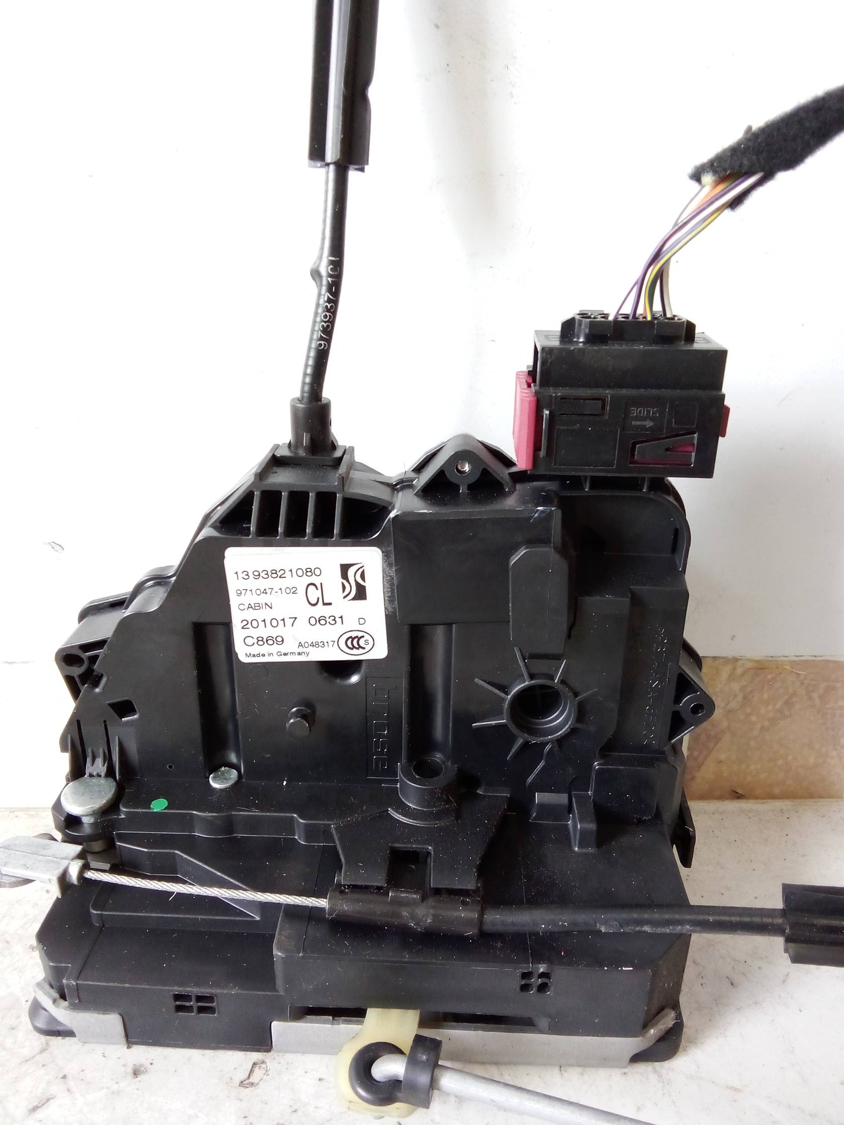 Serratura porta ant. sx.