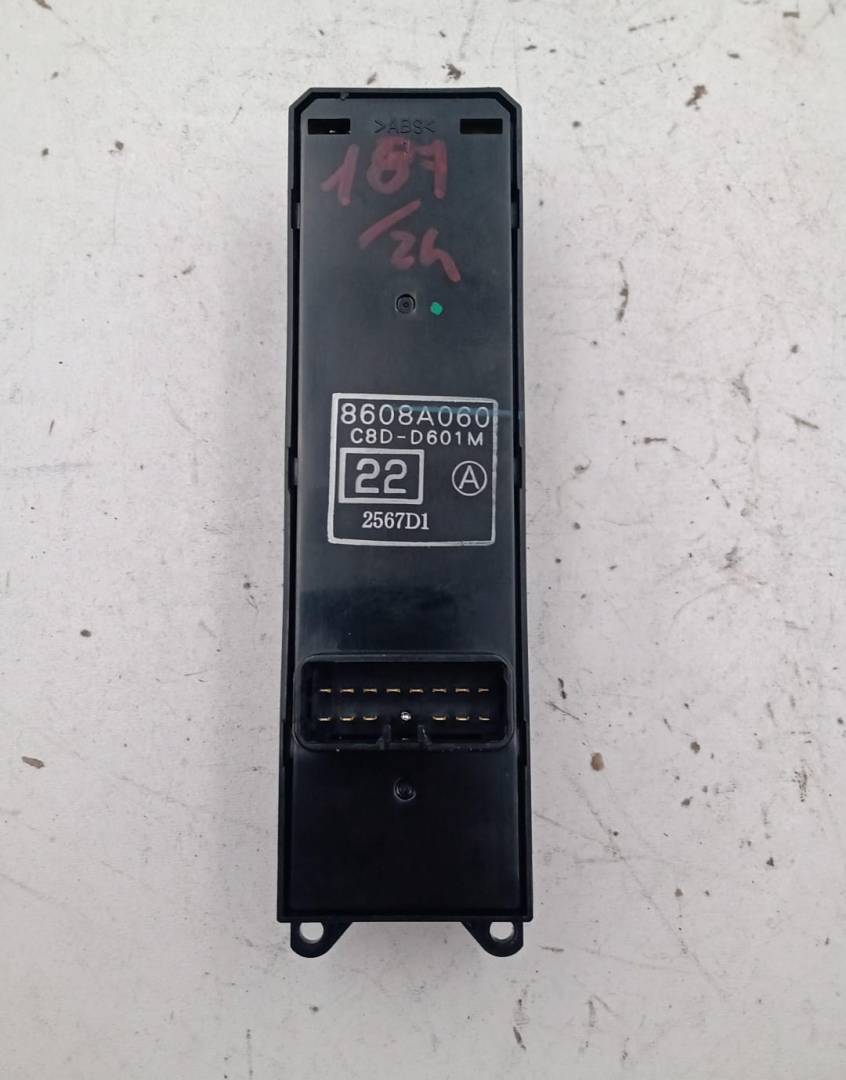 Blocco comandi alzacristalli sinistro