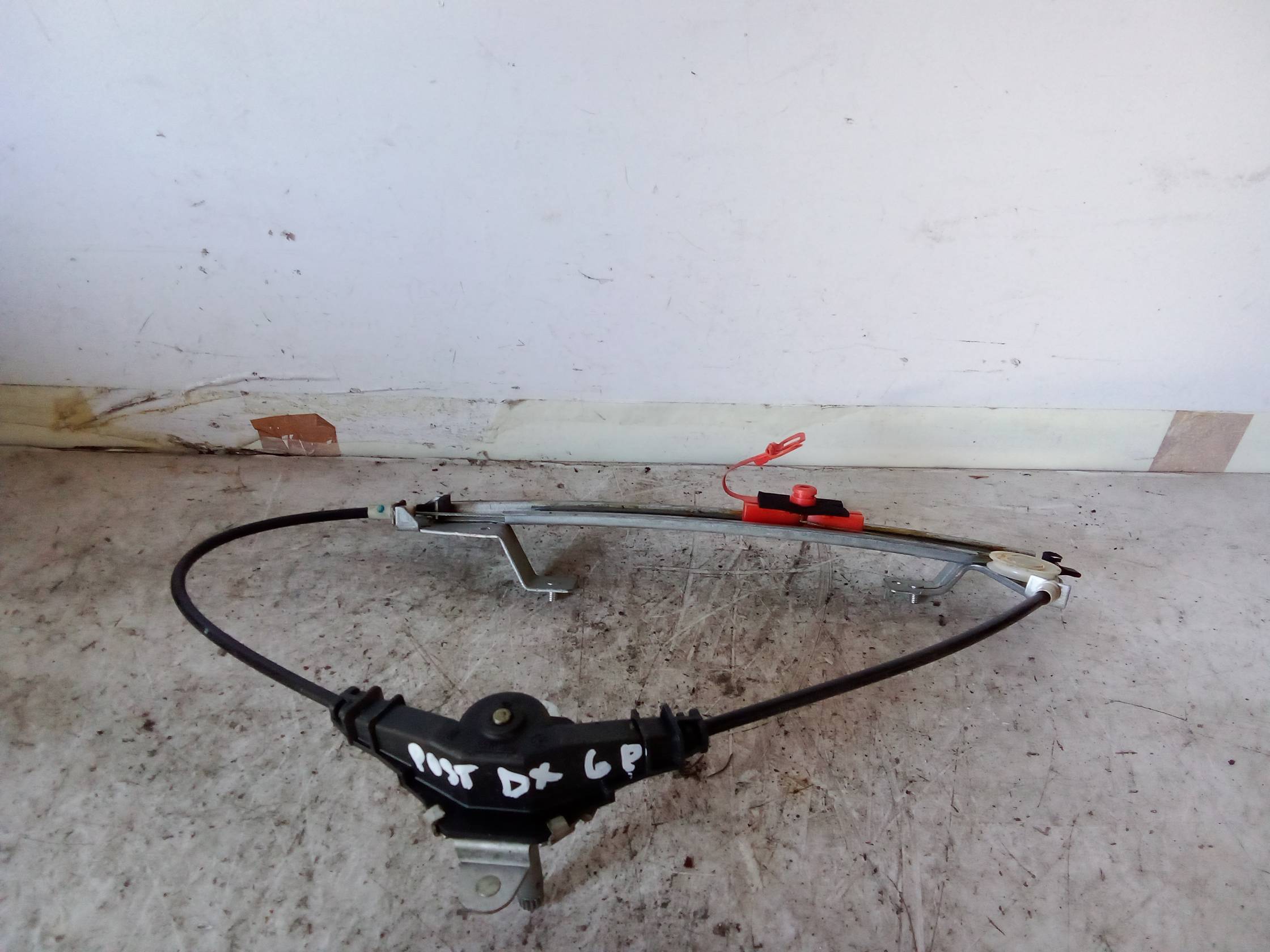 Alzacristallo porta post. dx.