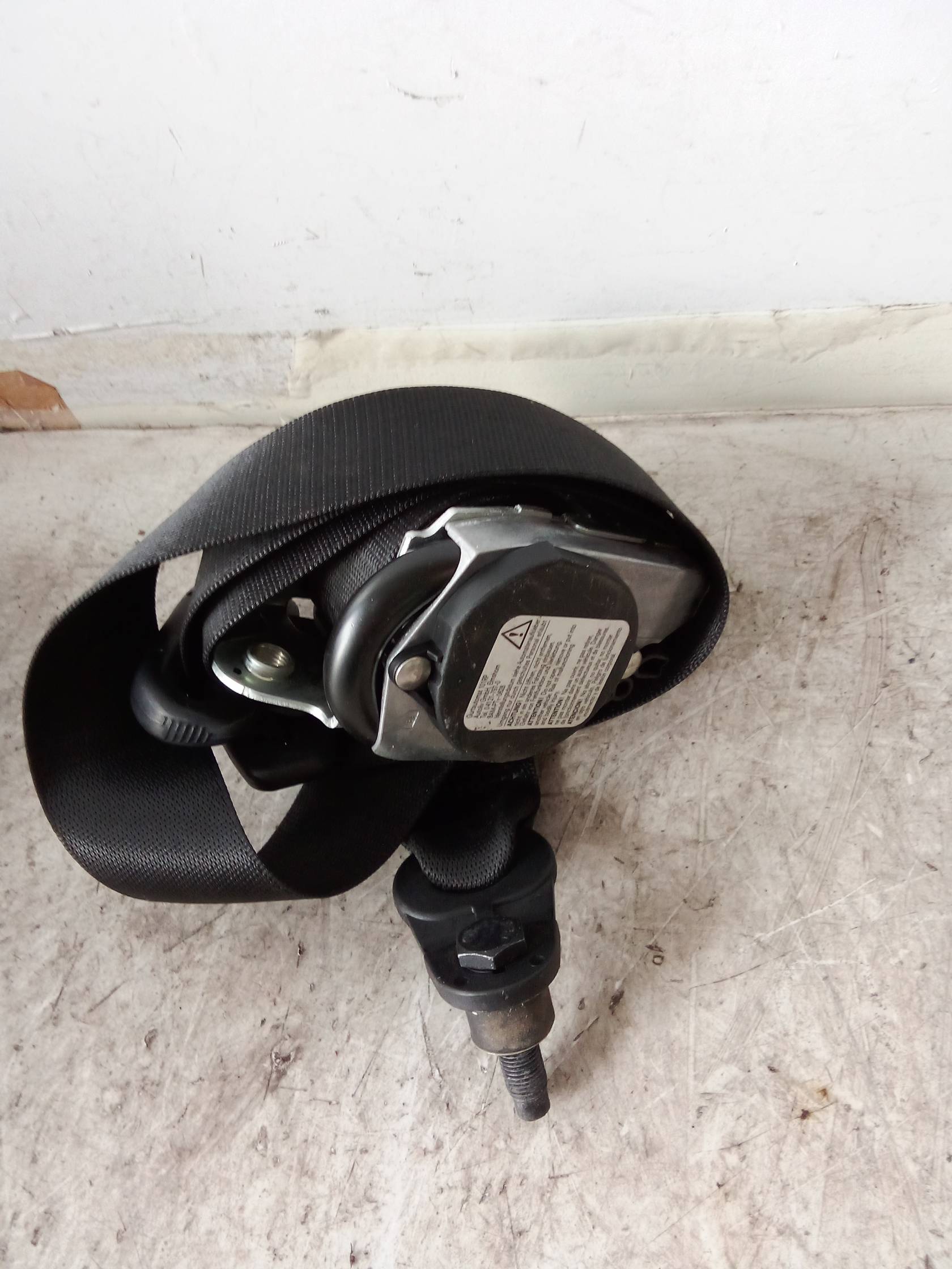 Cintura di sicurezza ant. dx.