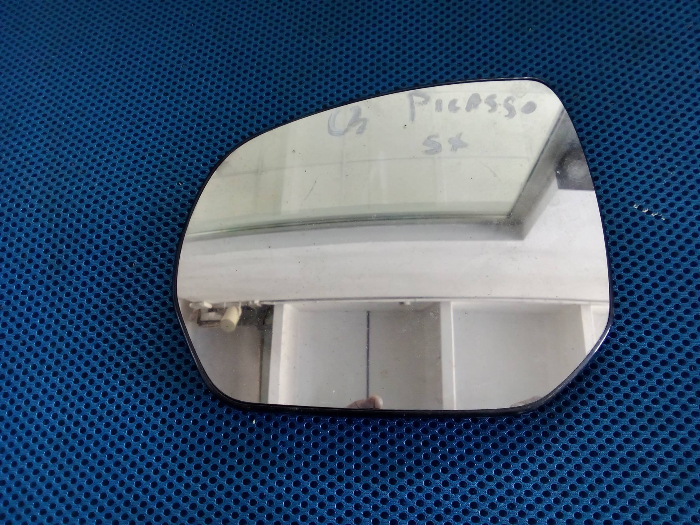 Cristallo retrovisore est. sx.