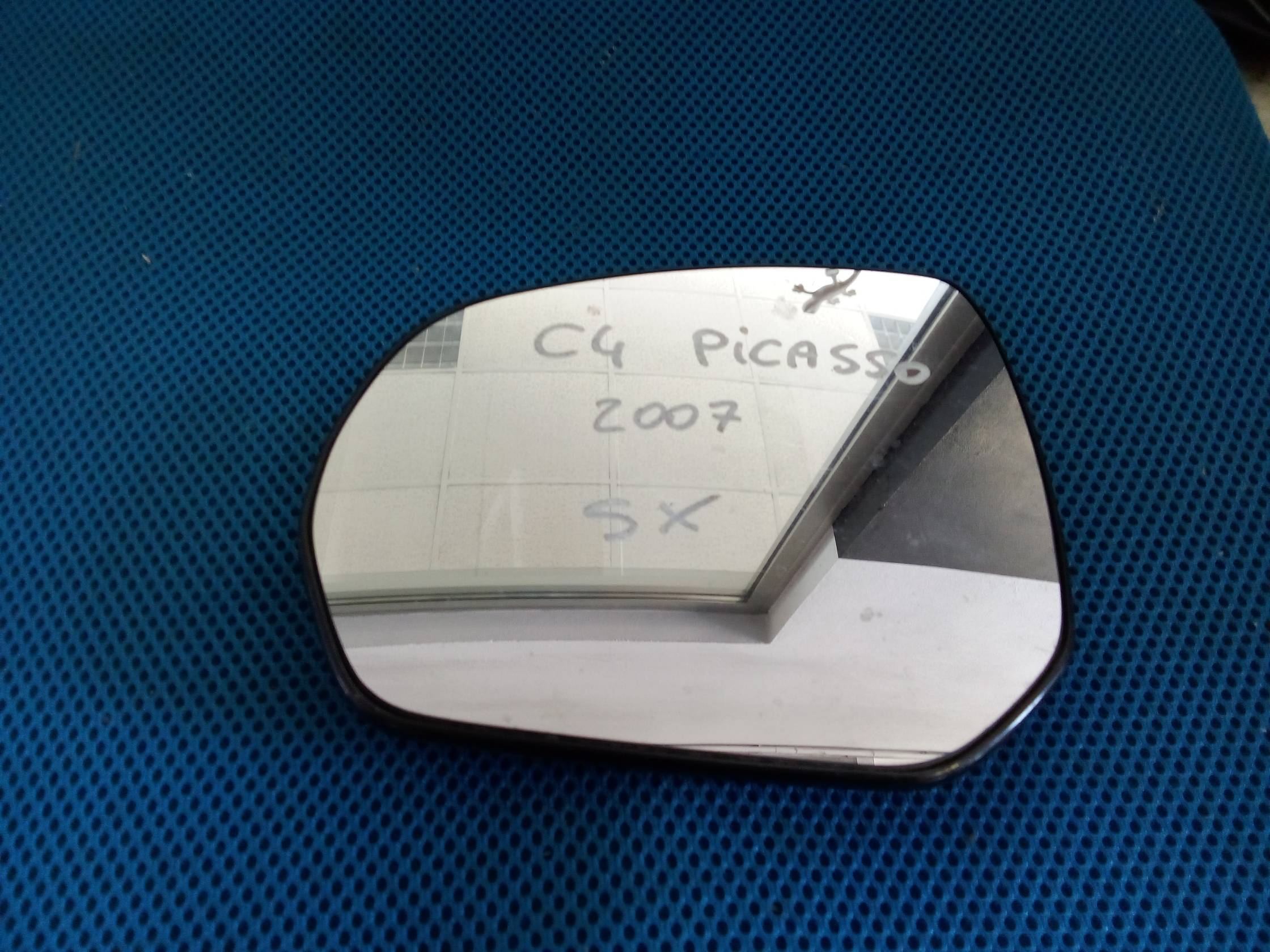 Cristallo retrovisore est. sx.