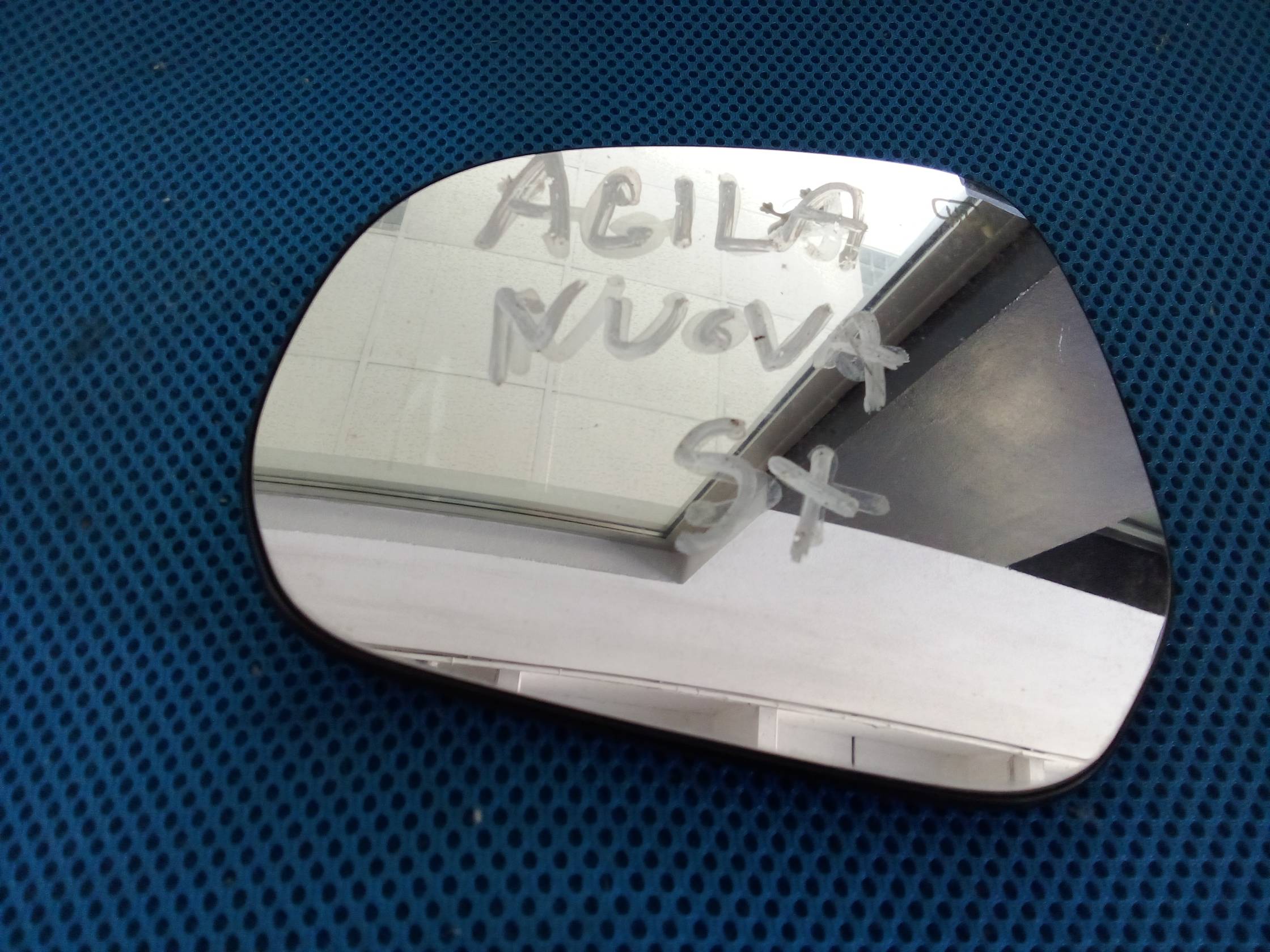 Cristallo retrovisore est. sx.