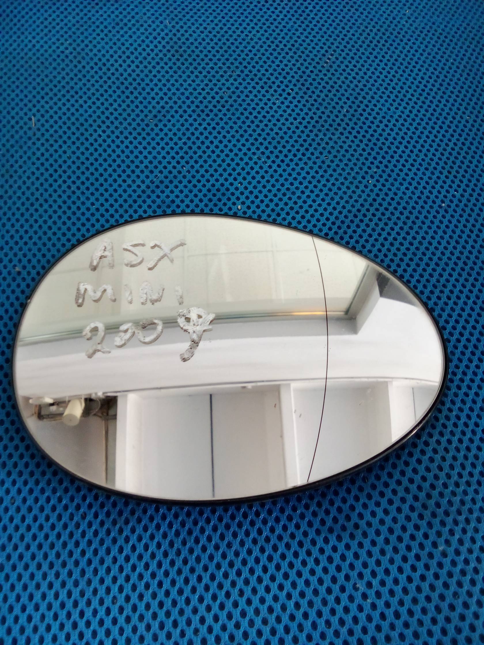 Cristallo retrovisore est. dx.