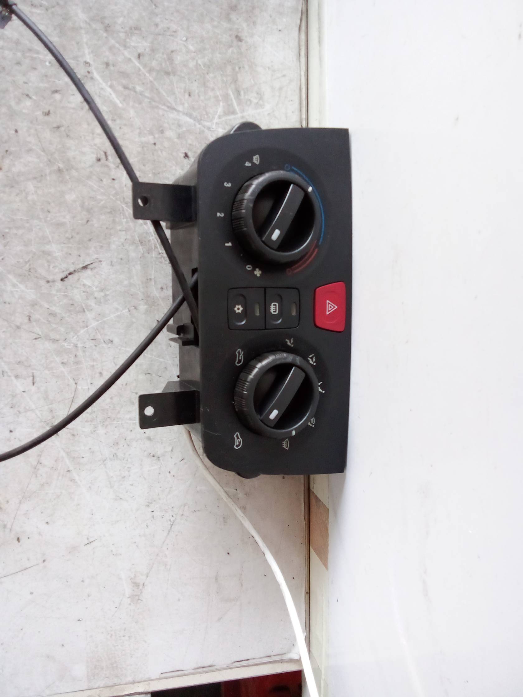 Blocco comando climatizzazione