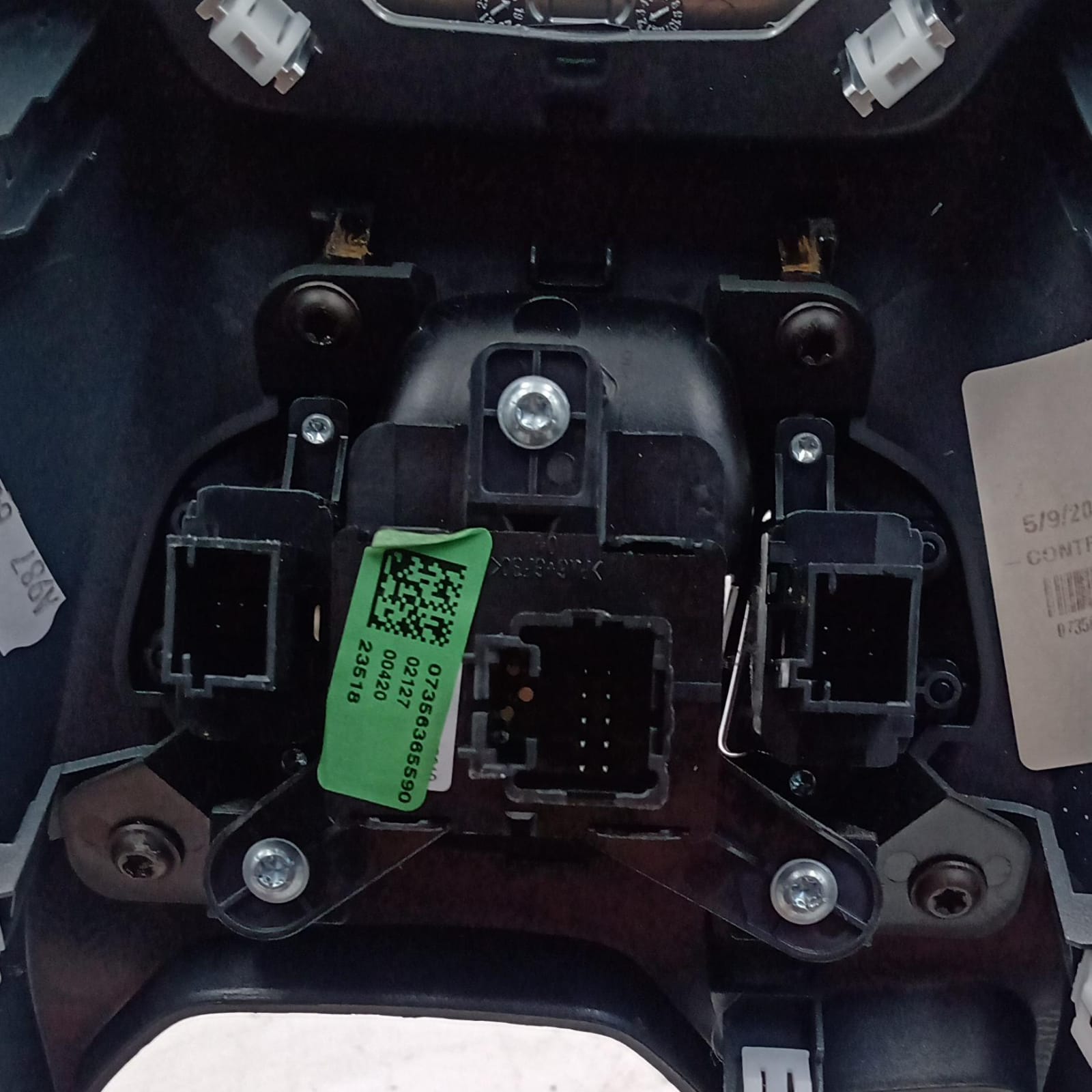 Blocco comandi multifunzione consolle centrale