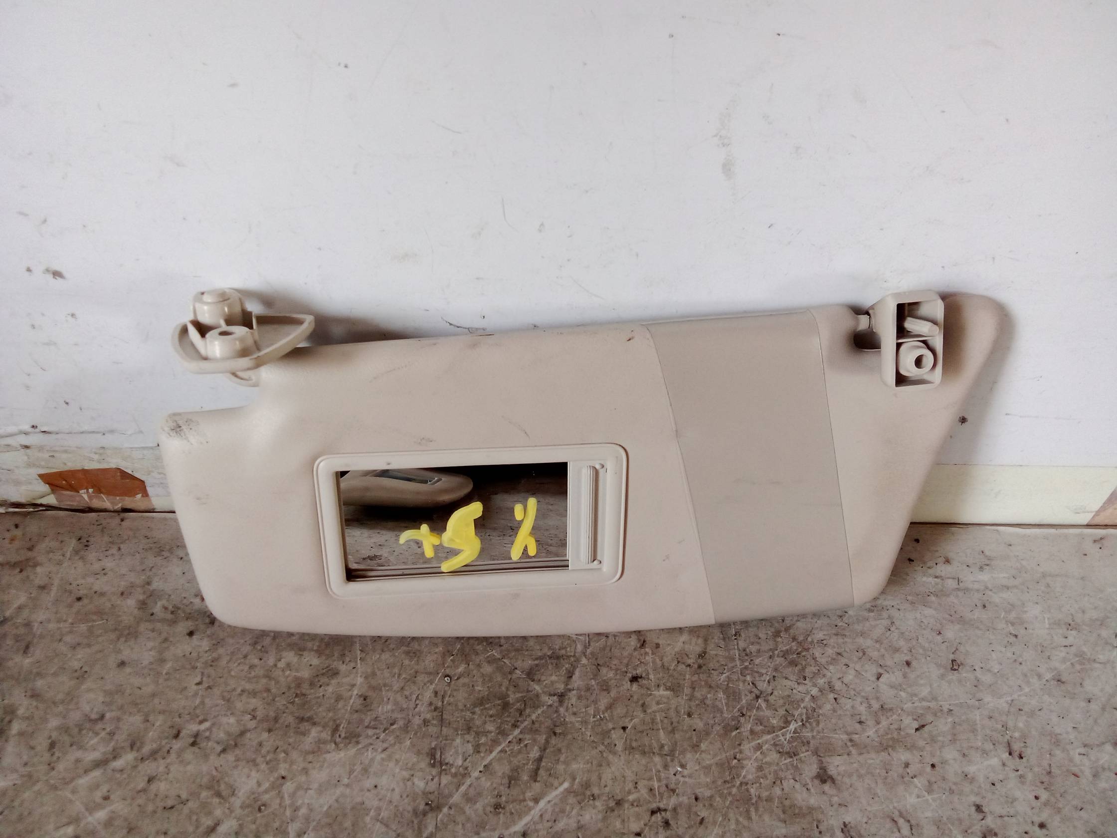 Aletta parasole parabrezza sx.