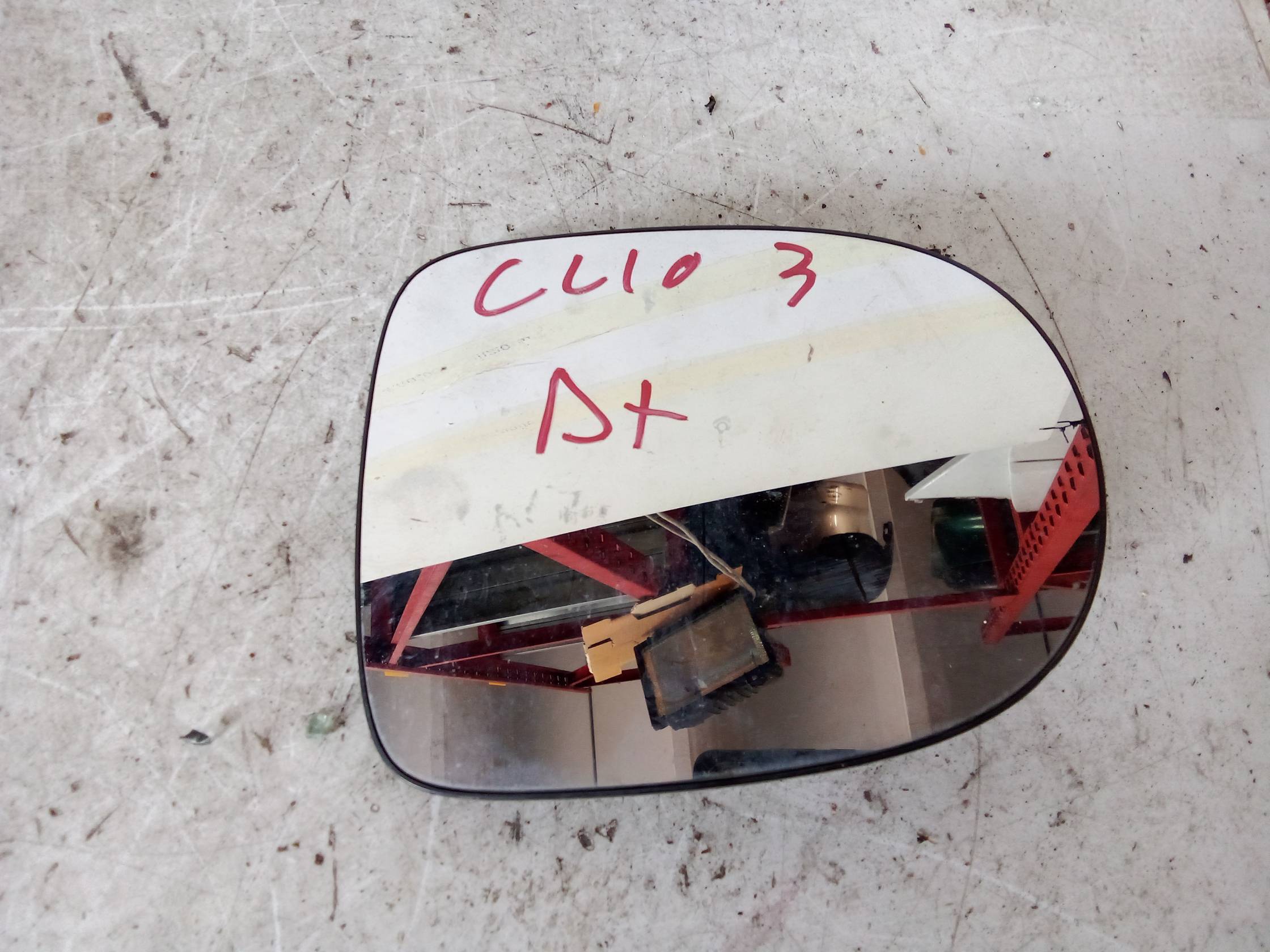 Cristallo retrovisore est. dx.