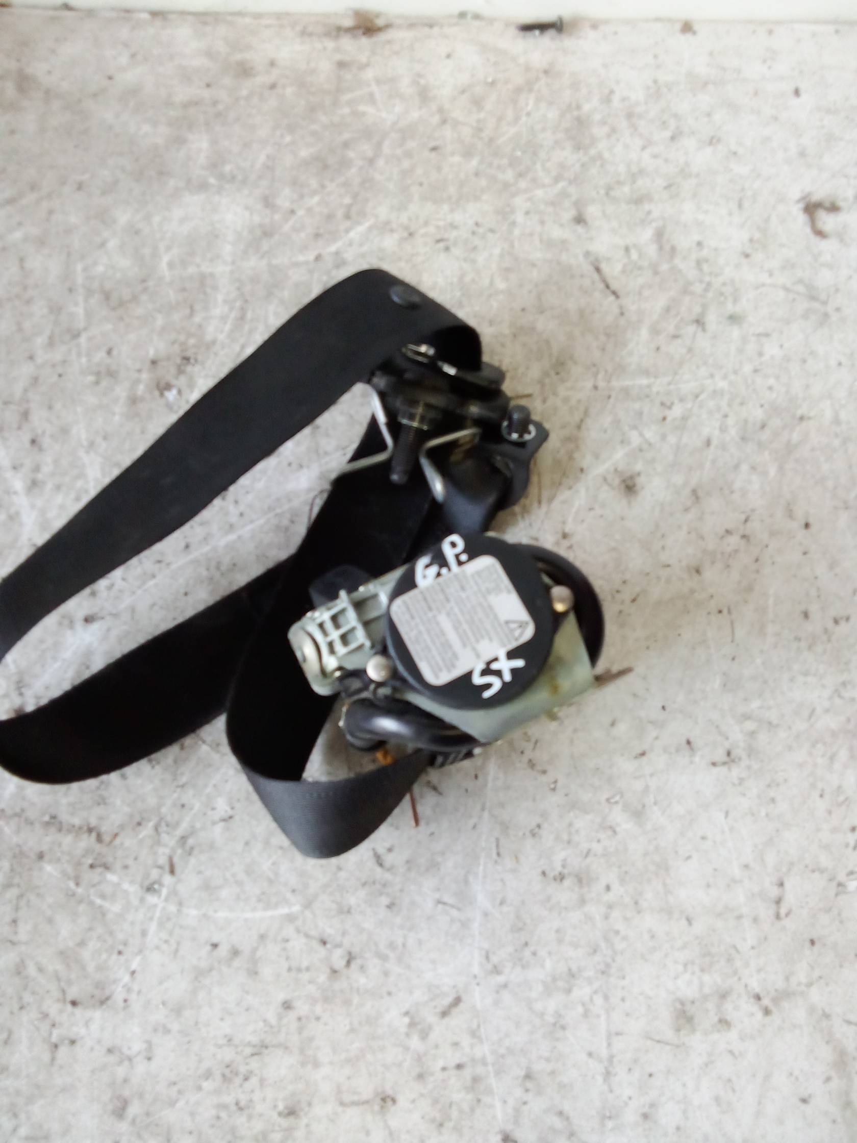 Cintura di sicurezza ant. sx.