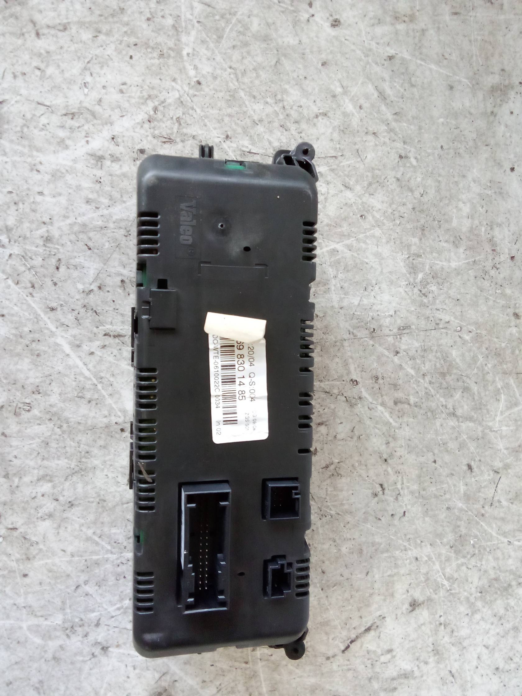 Blocco comando climatizzazione Blocco comando climatizzazione