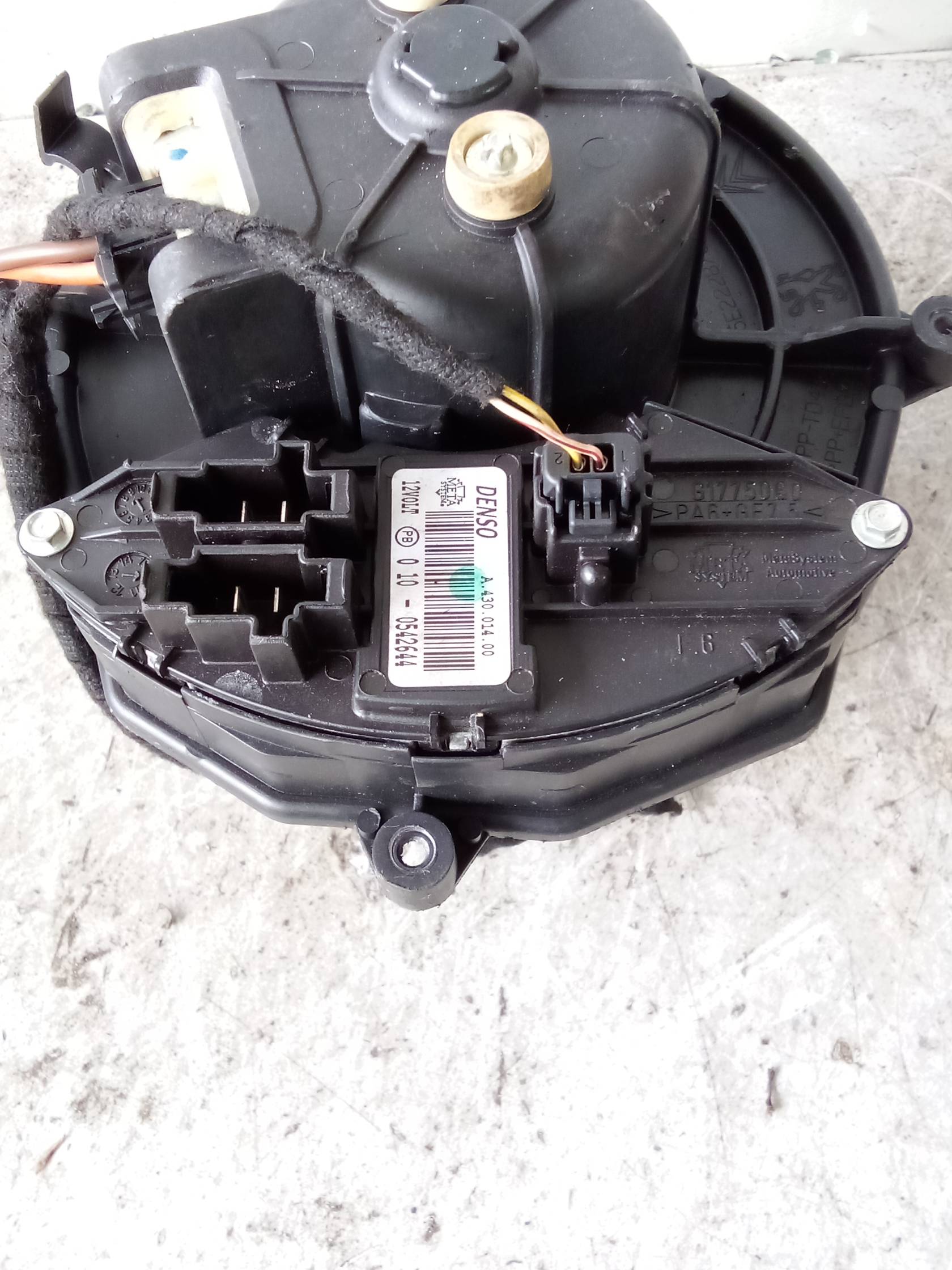 Motorino ventilazione abitacolo