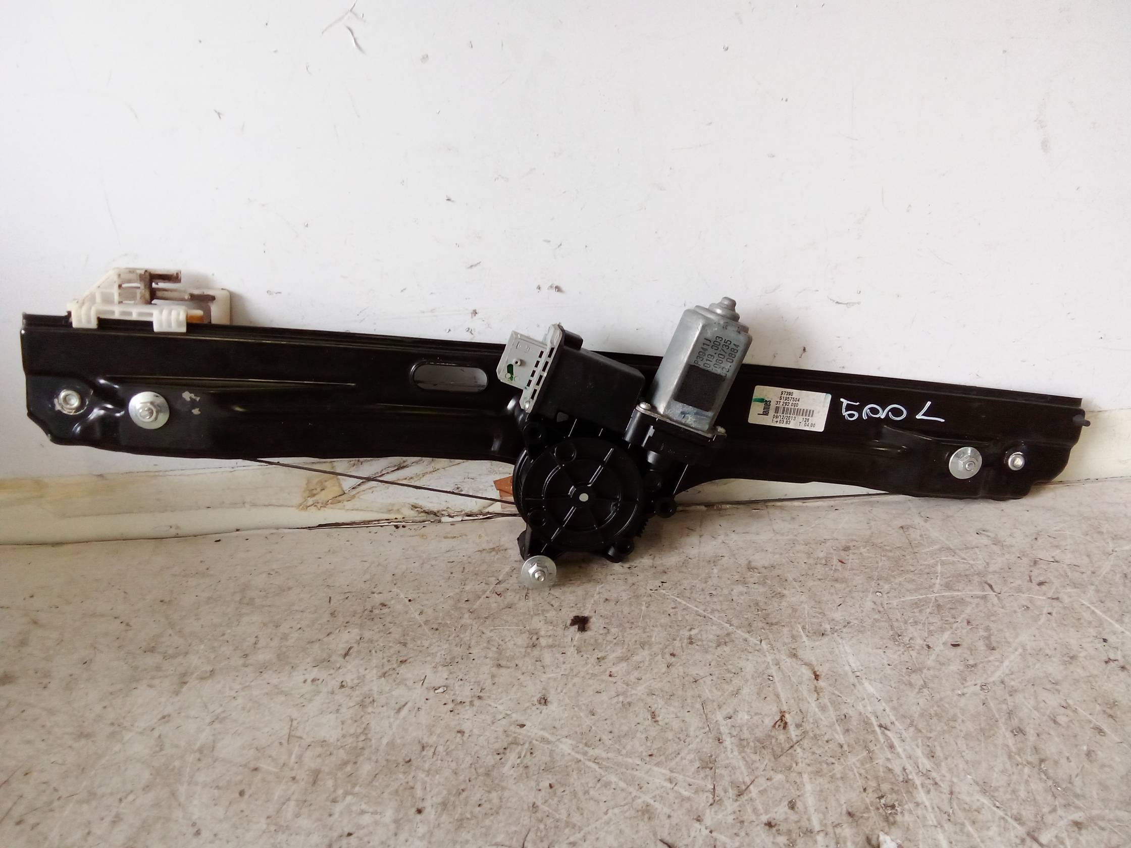 Alzacristallo elettr. porta ant. sx.