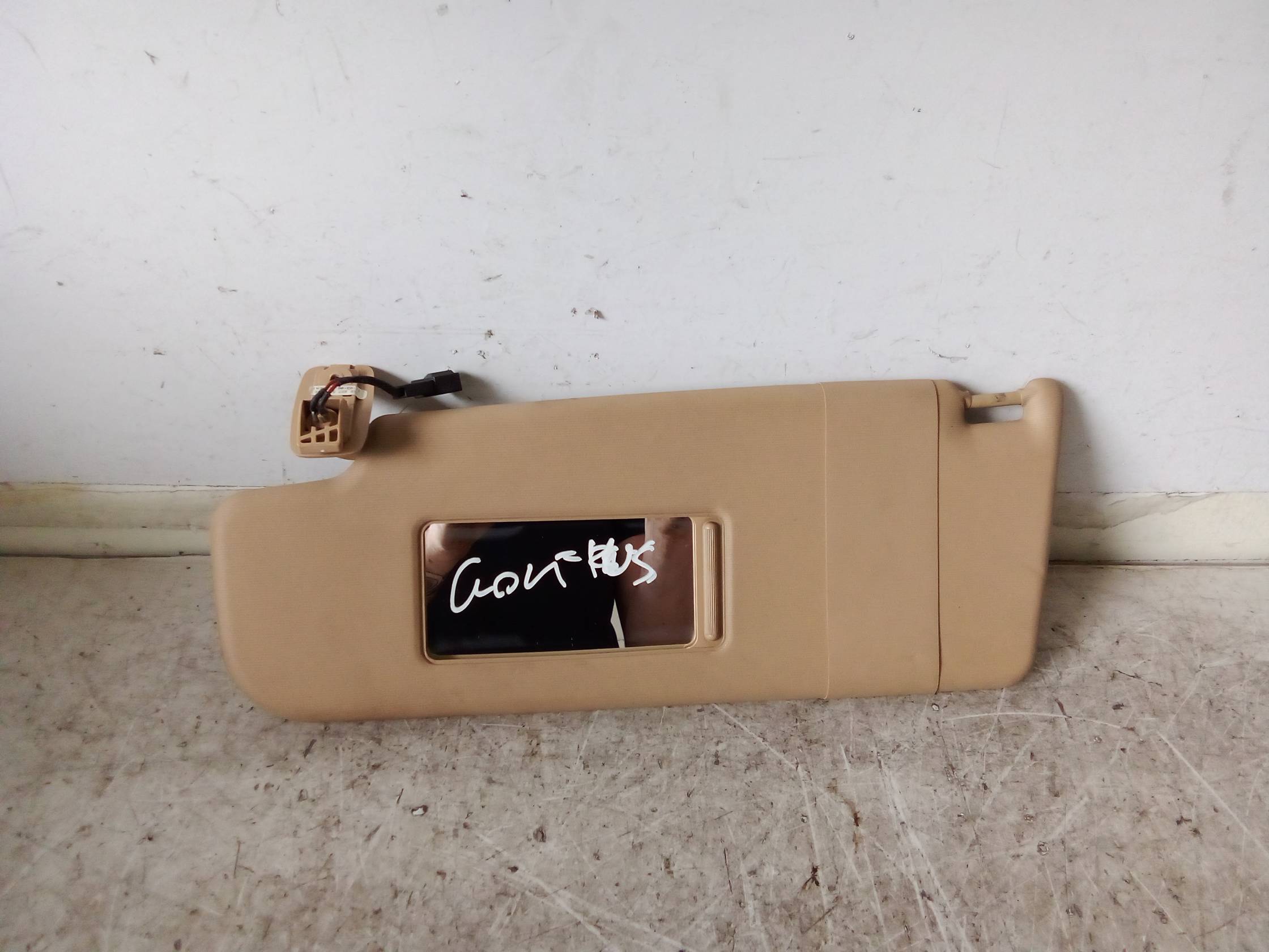 Aletta parasole parabrezza sx.