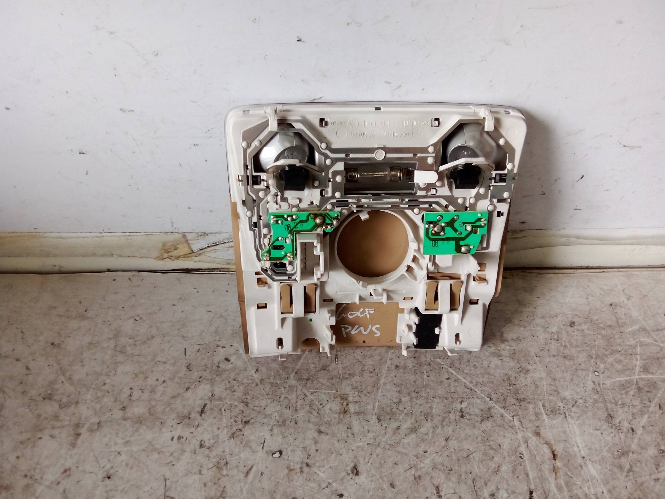 Luce cortesia ant. tetto