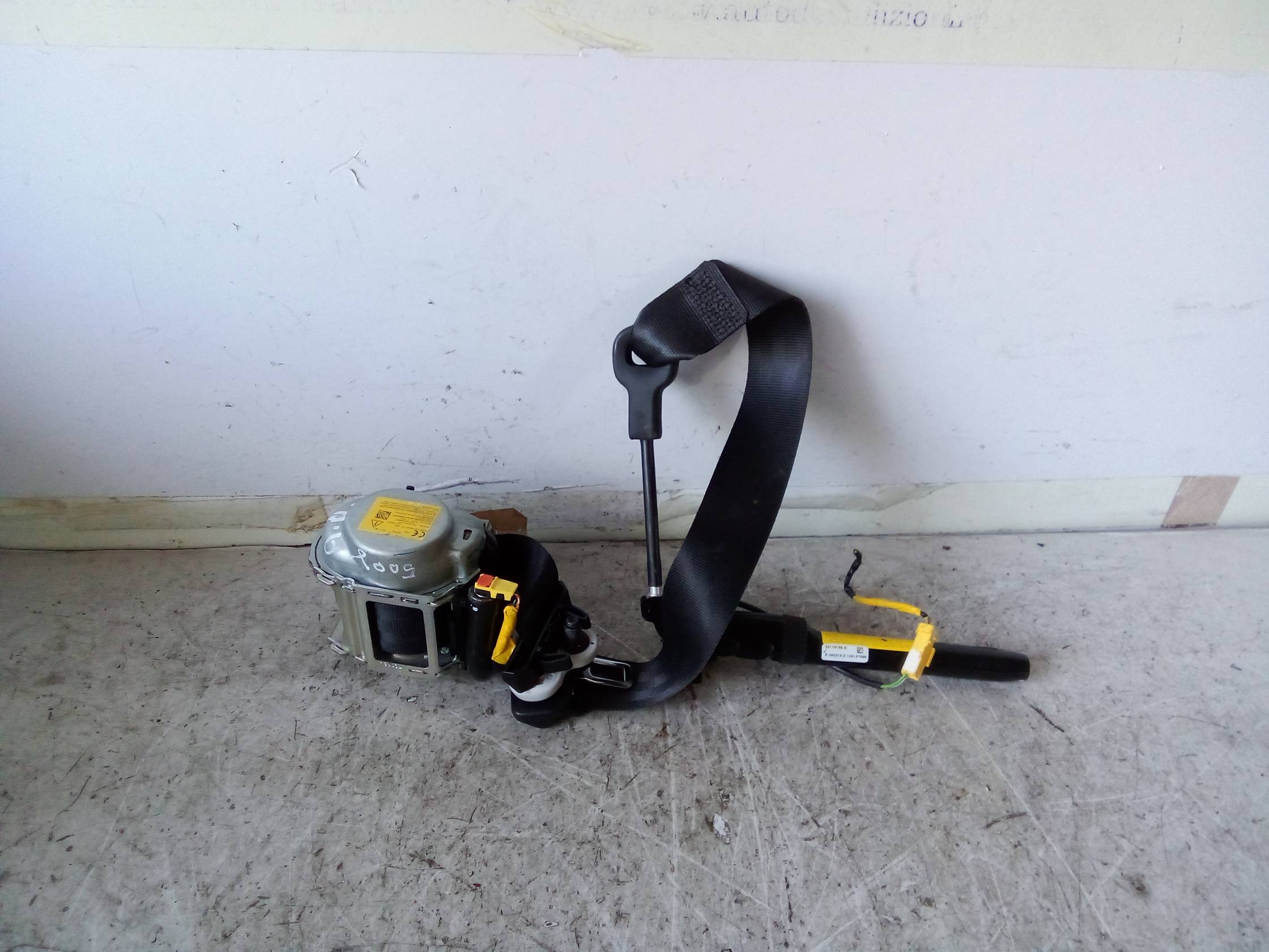 Cintura di sicurezza ant. dx.